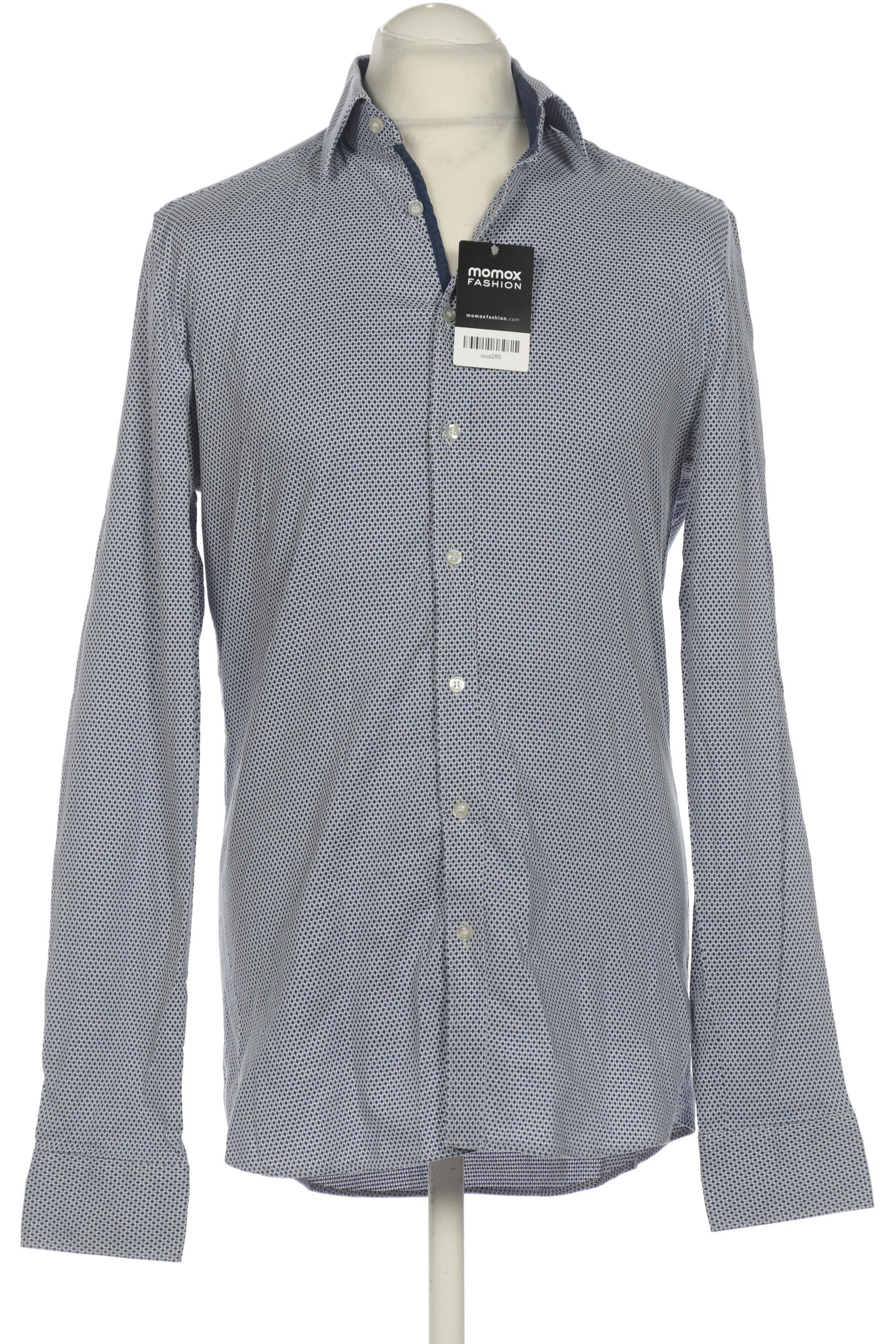 

Olymp Herren Hemd, blau