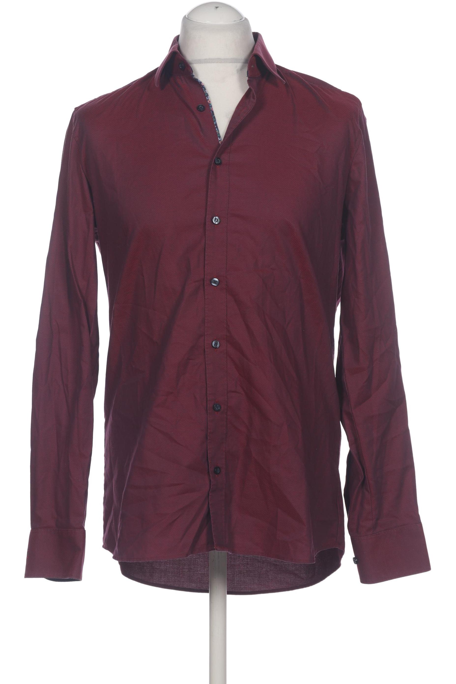 

Olymp Herren Hemd, bordeaux, Gr. 52