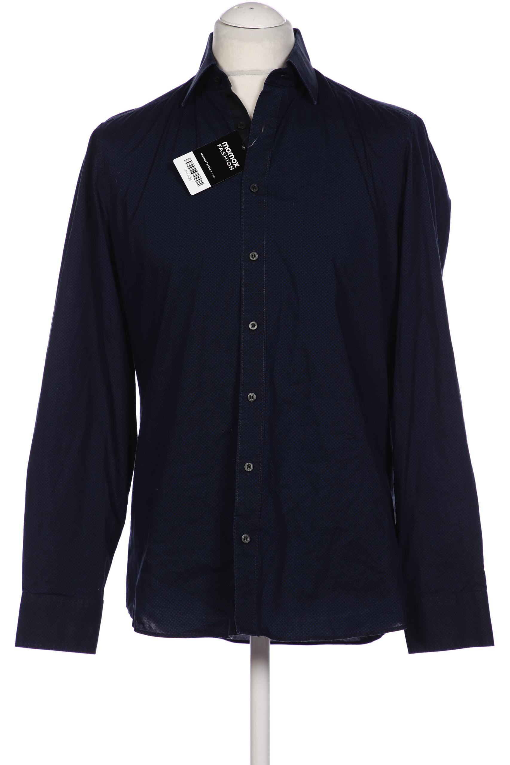 

Olymp Herren Hemd, marineblau, Gr. 52