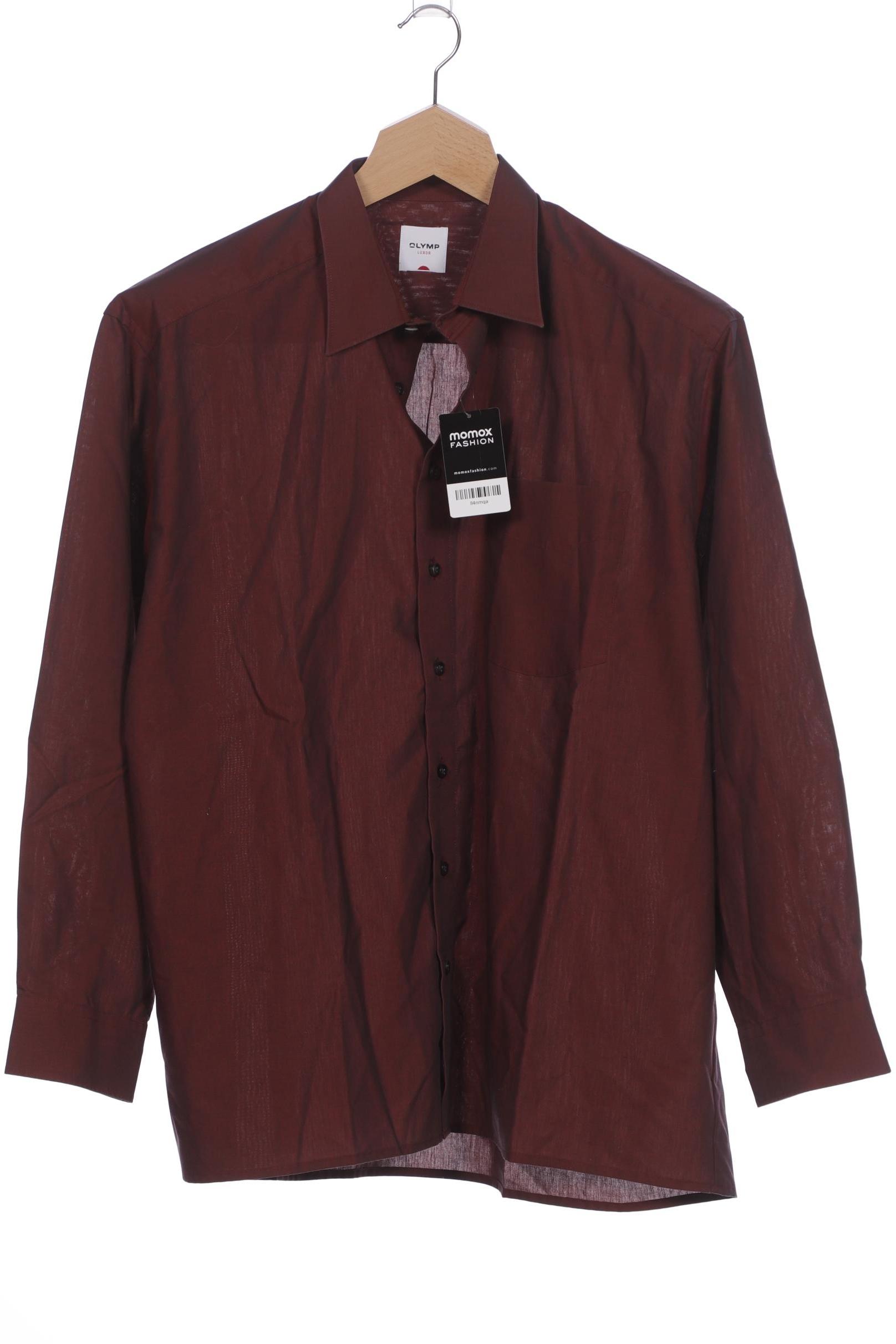 

Olymp Herren Hemd, bordeaux, Gr. 56