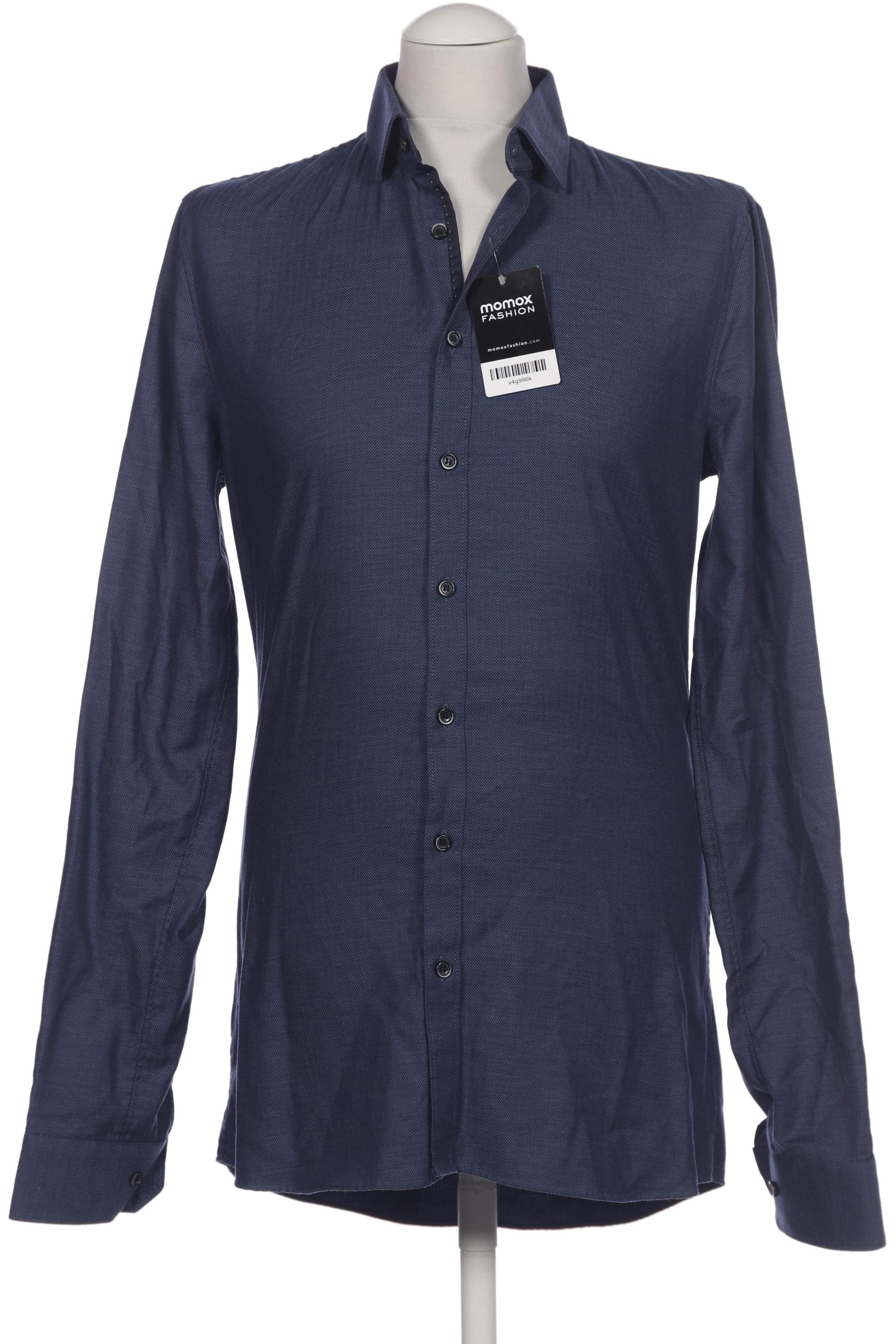 

Olymp Herren Hemd, marineblau