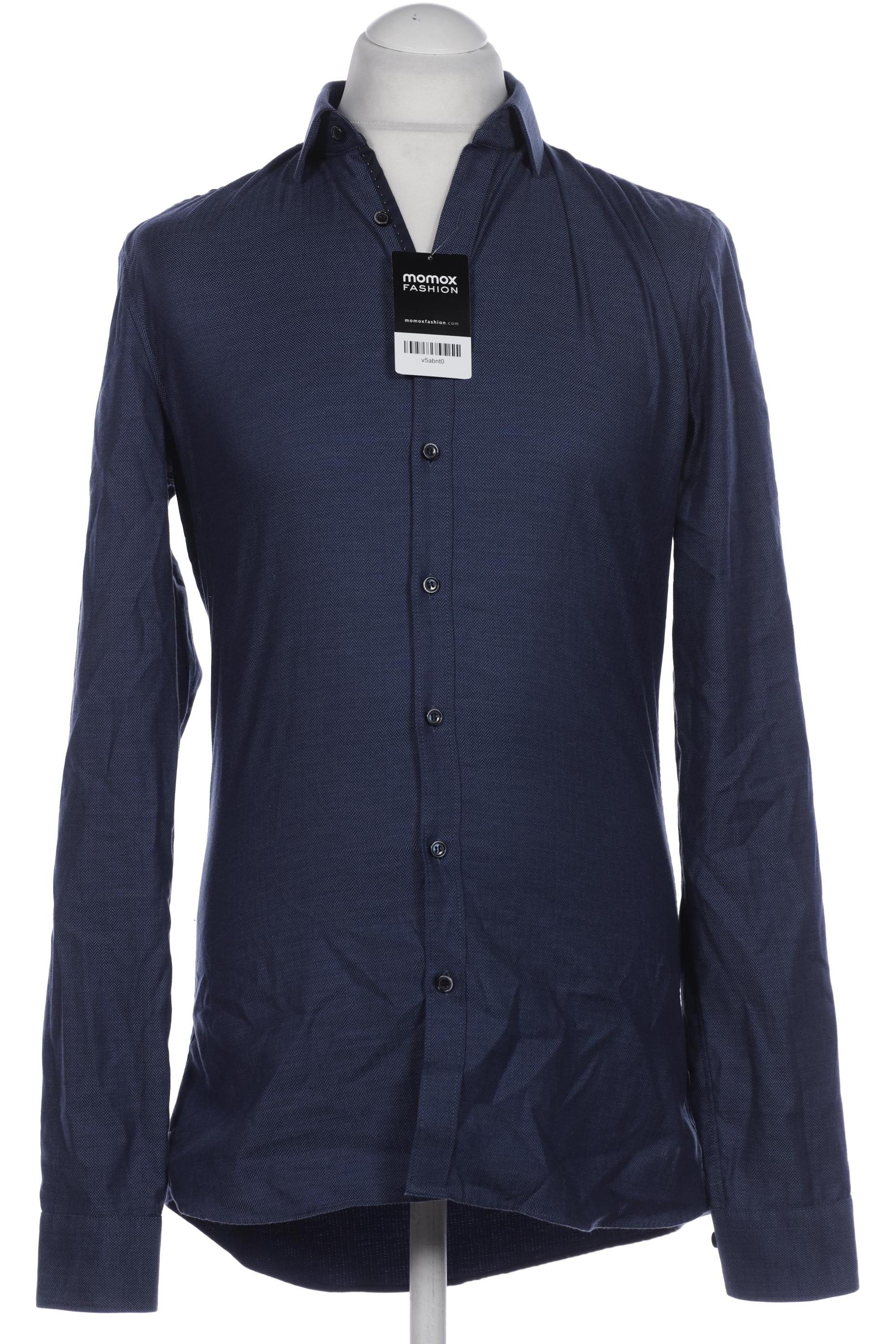 

Olymp Herren Hemd, marineblau, Gr. 48