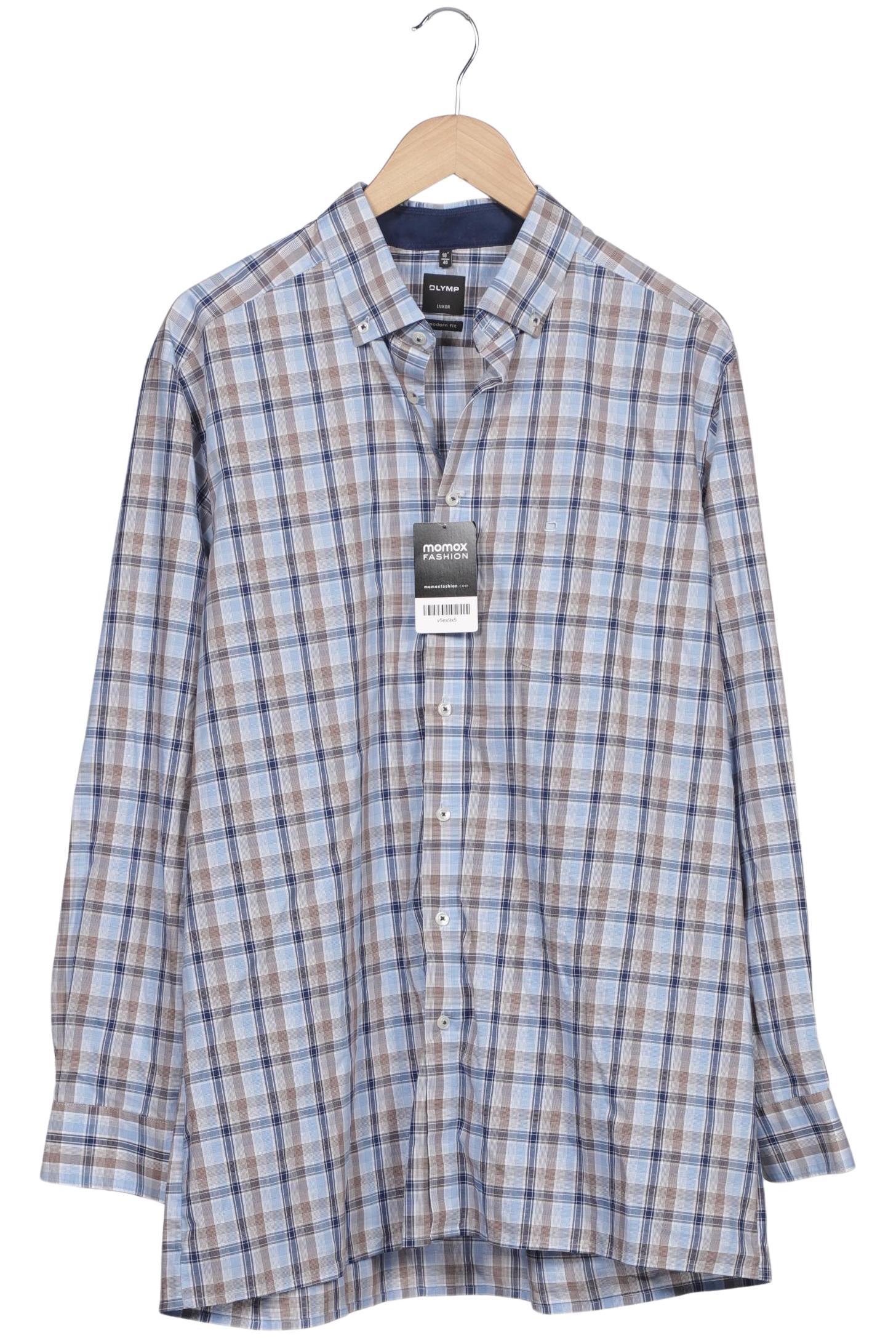 

Olymp Herren Hemd, blau, Gr. 56