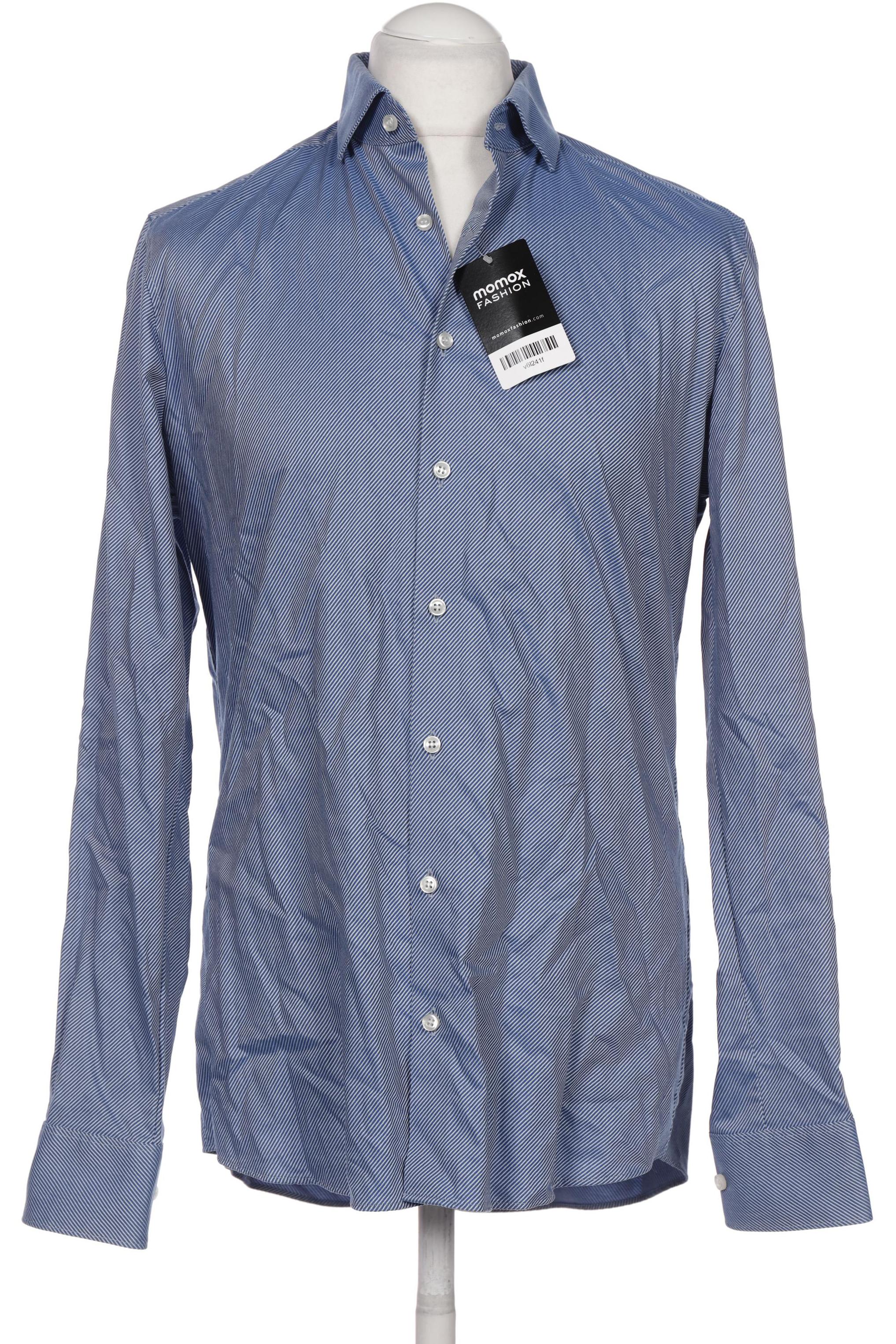 

Olymp Herren Hemd, blau