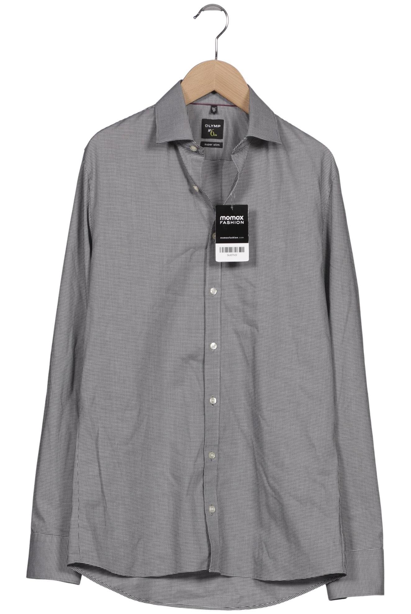

Olymp Herren Hemd, grau, Gr. 44