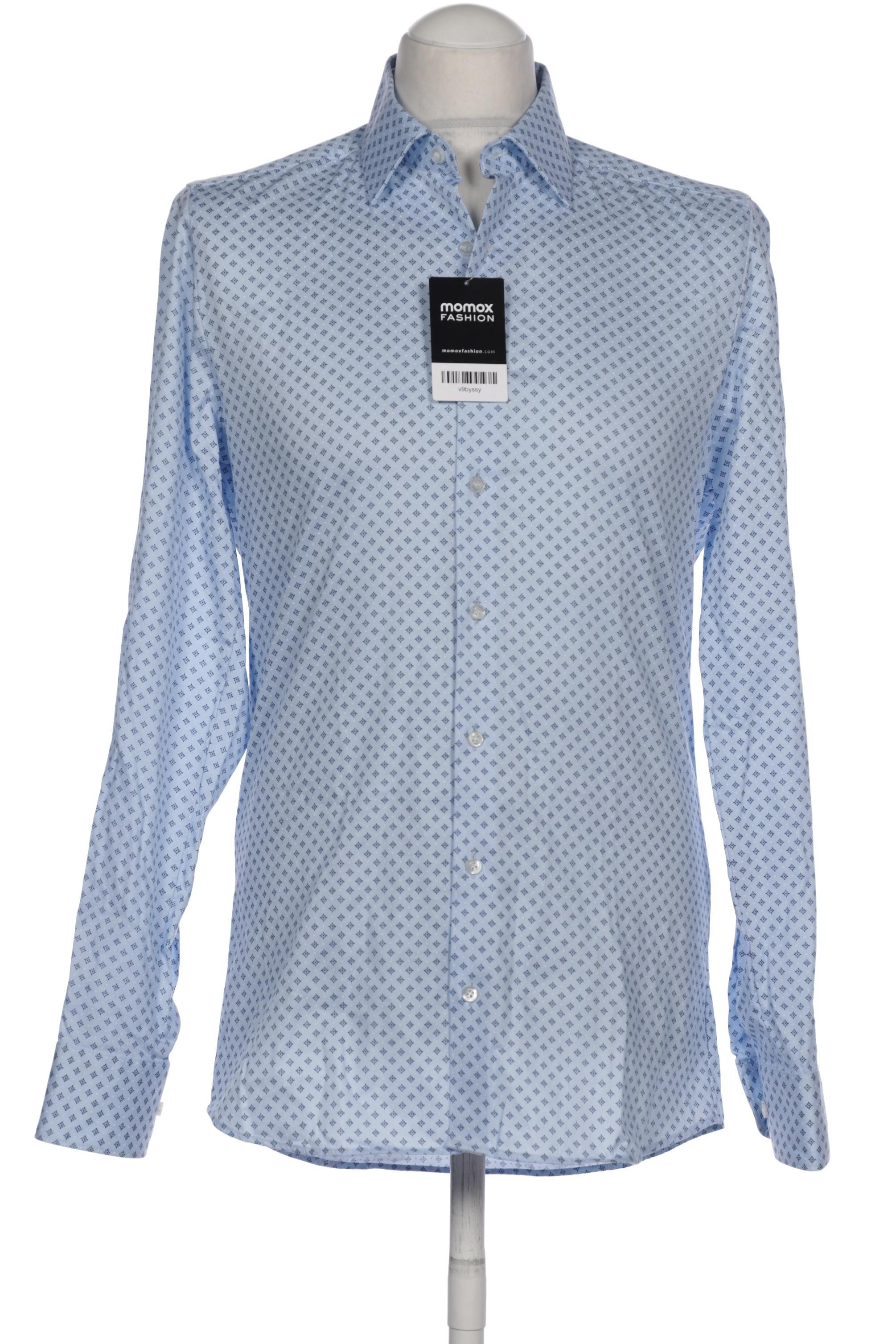 

Olymp Herren Hemd, blau