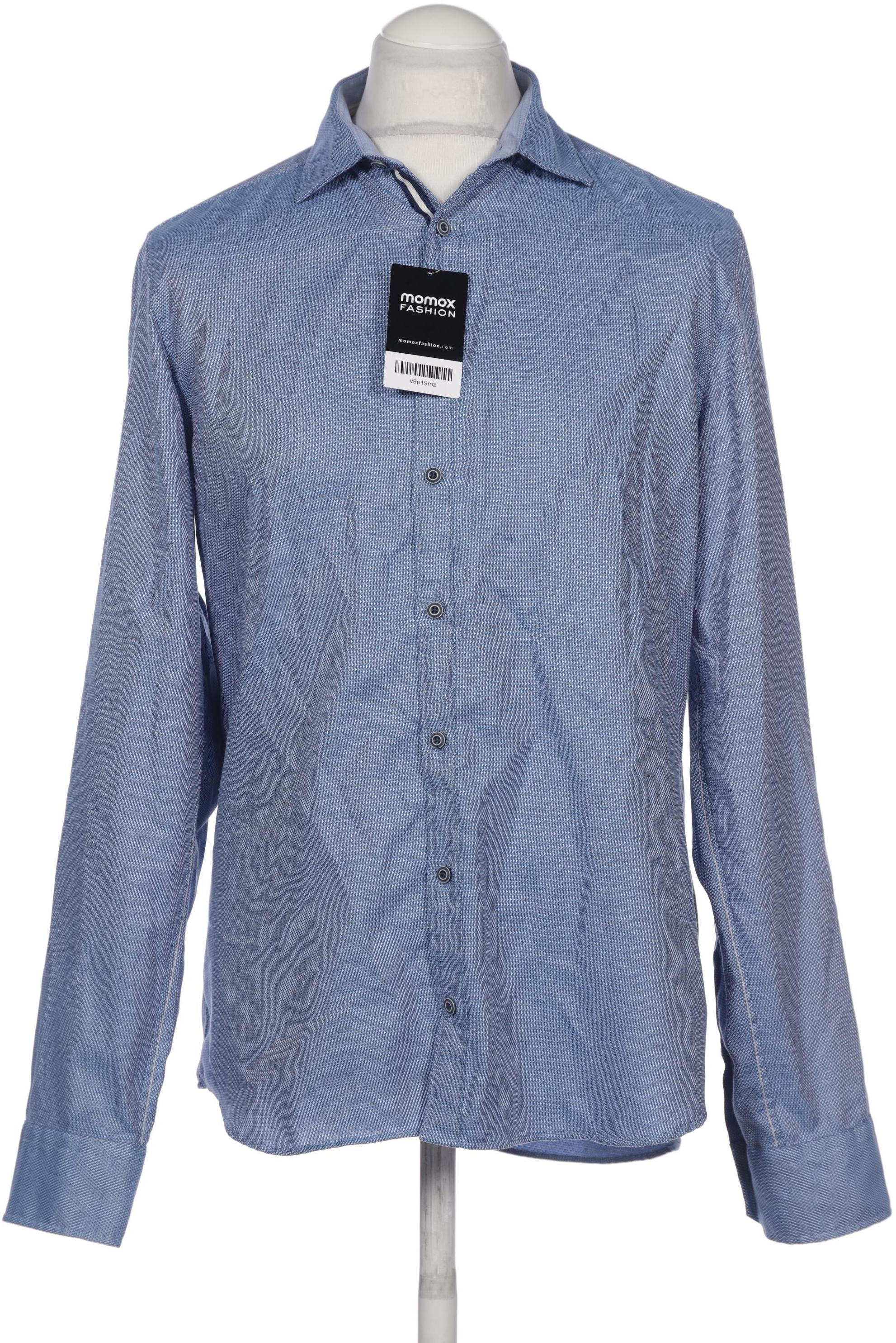 

Olymp Herren Hemd, blau