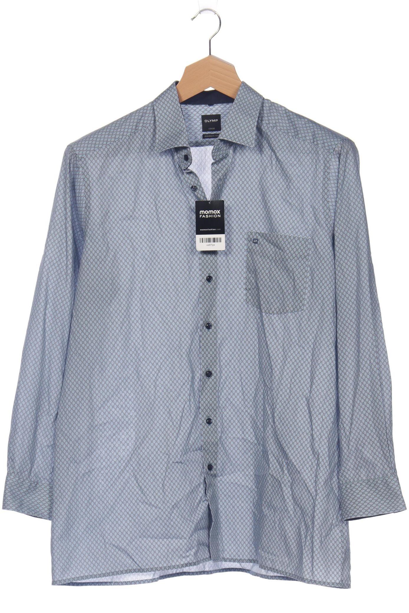 

Olymp Herren Hemd, blau, Gr. 56