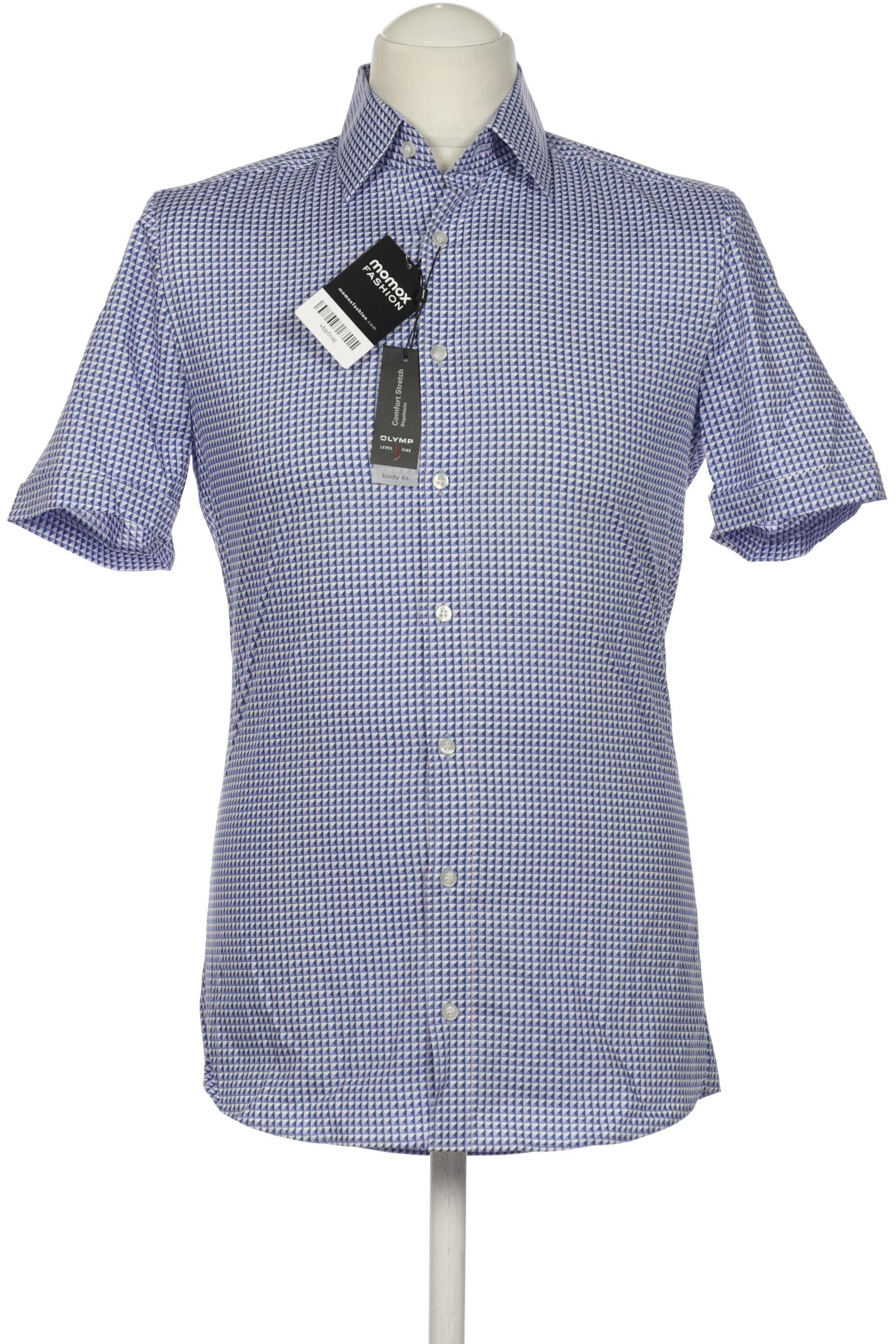 

Olymp Herren Hemd, blau
