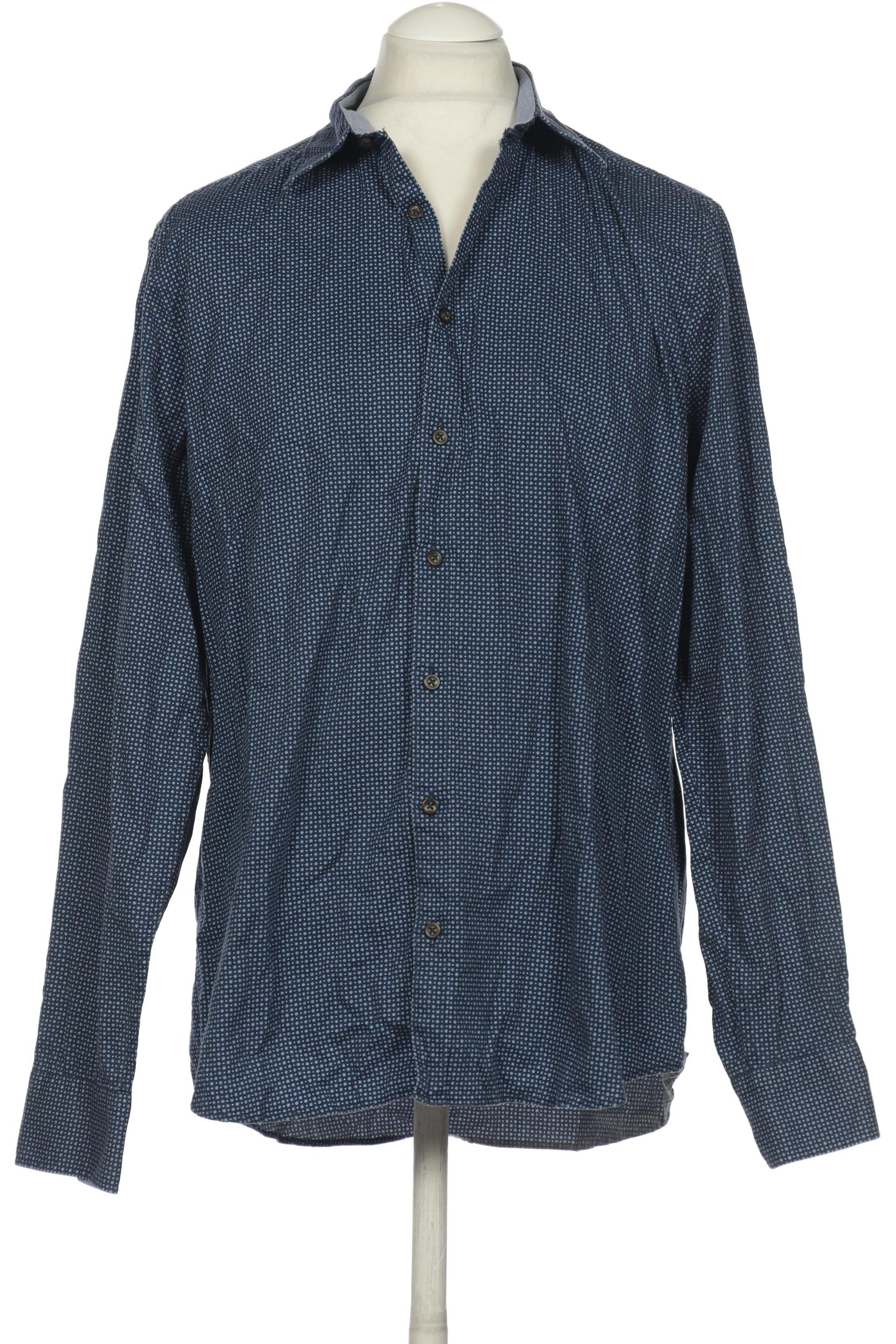 

Olymp Herren Hemd, marineblau