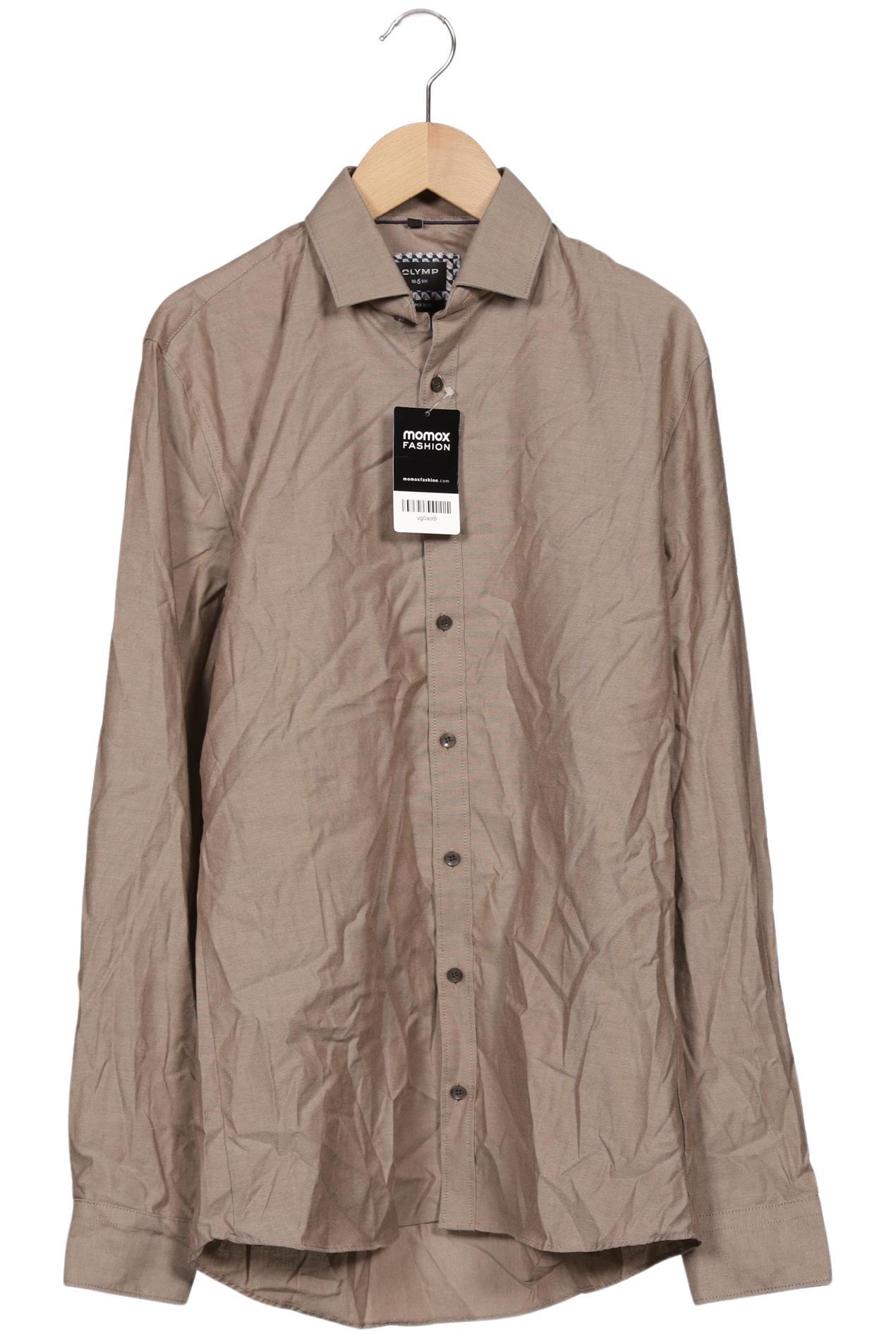 

Olymp Herren Hemd, beige, Gr. 46