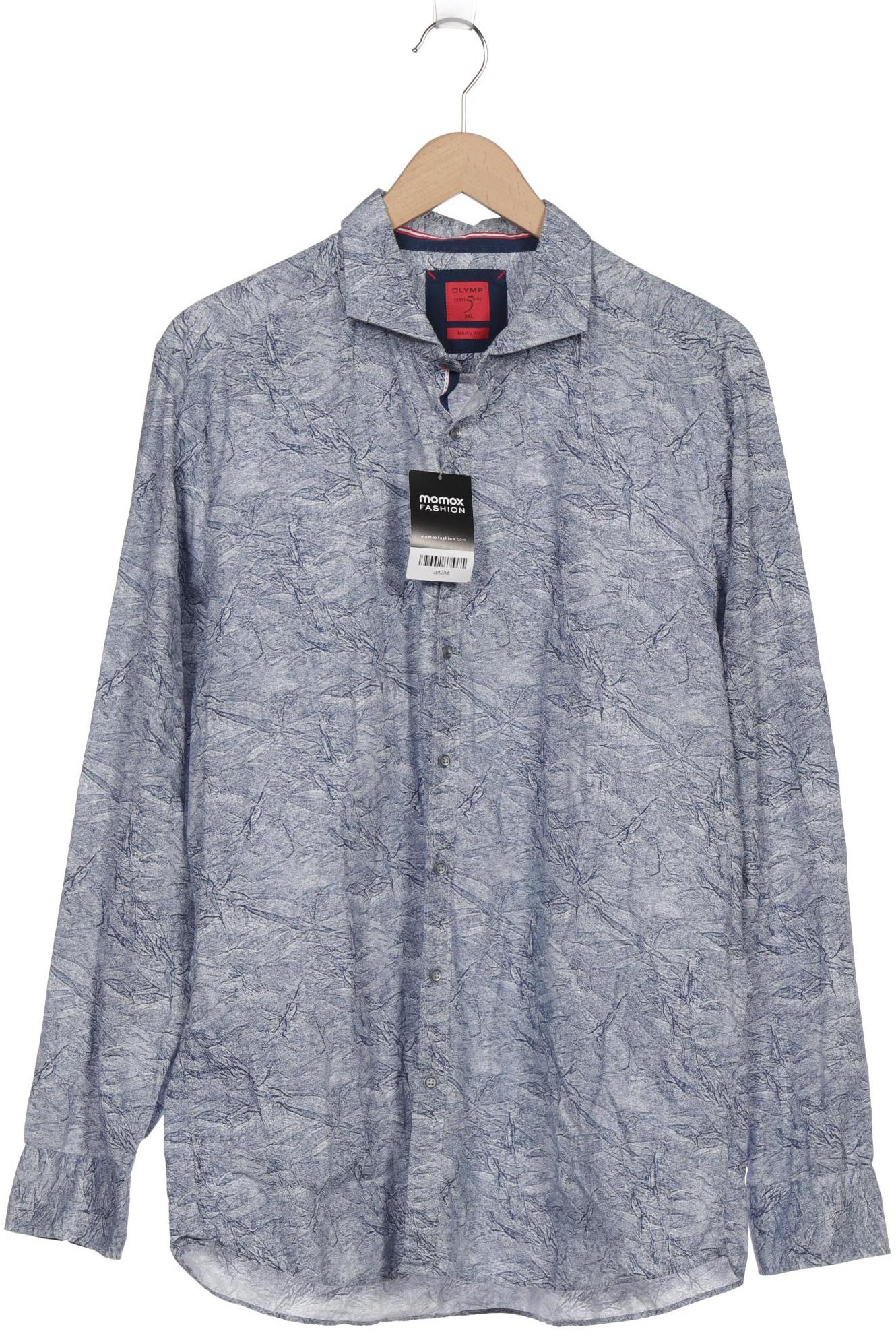 

Olymp Herren Hemd, blau, Gr. 56