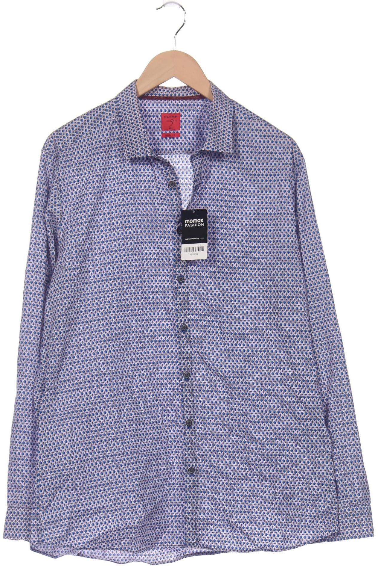 

Olymp Herren Hemd, blau, Gr. 56