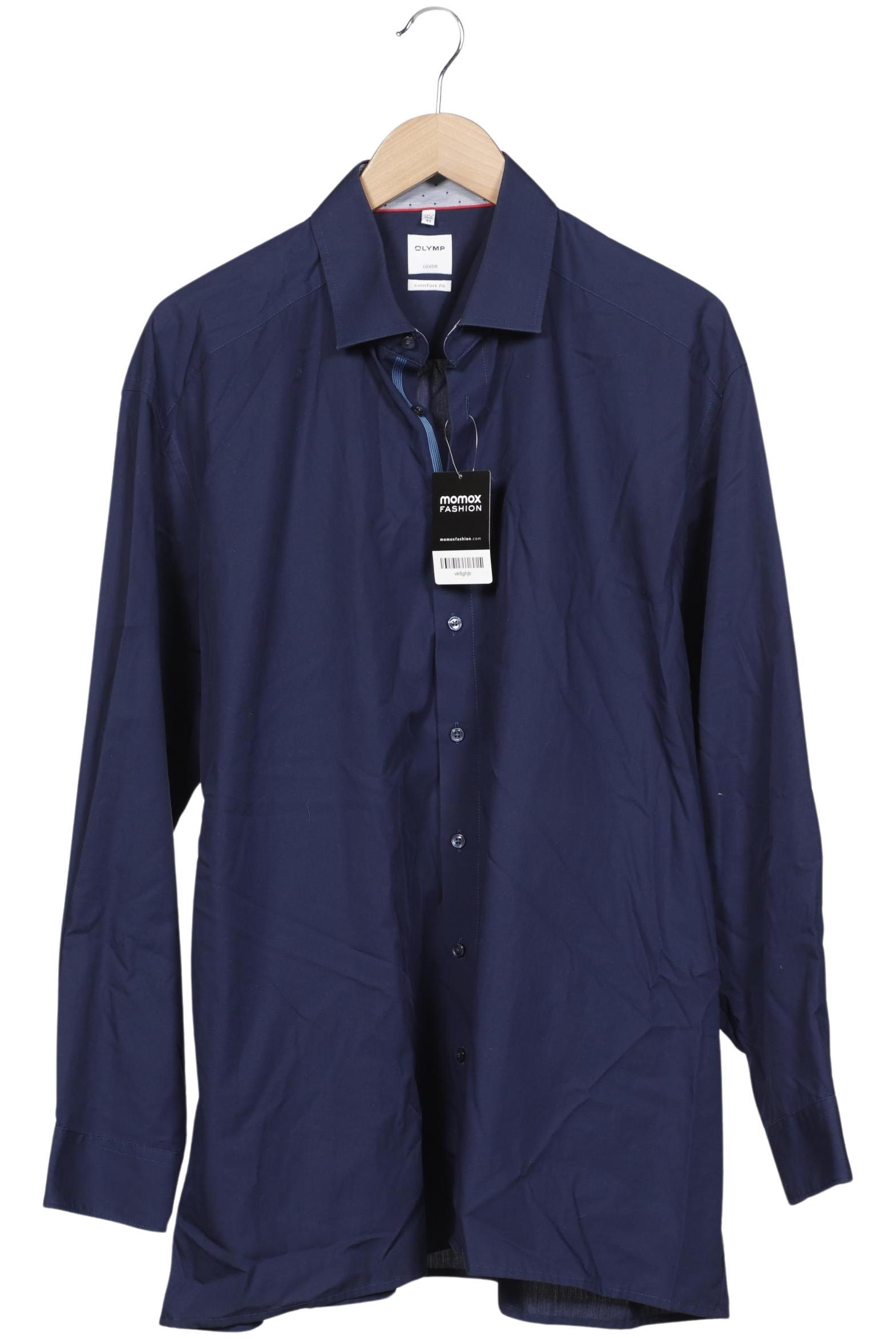 

Olymp Herren Hemd, marineblau, Gr. 56