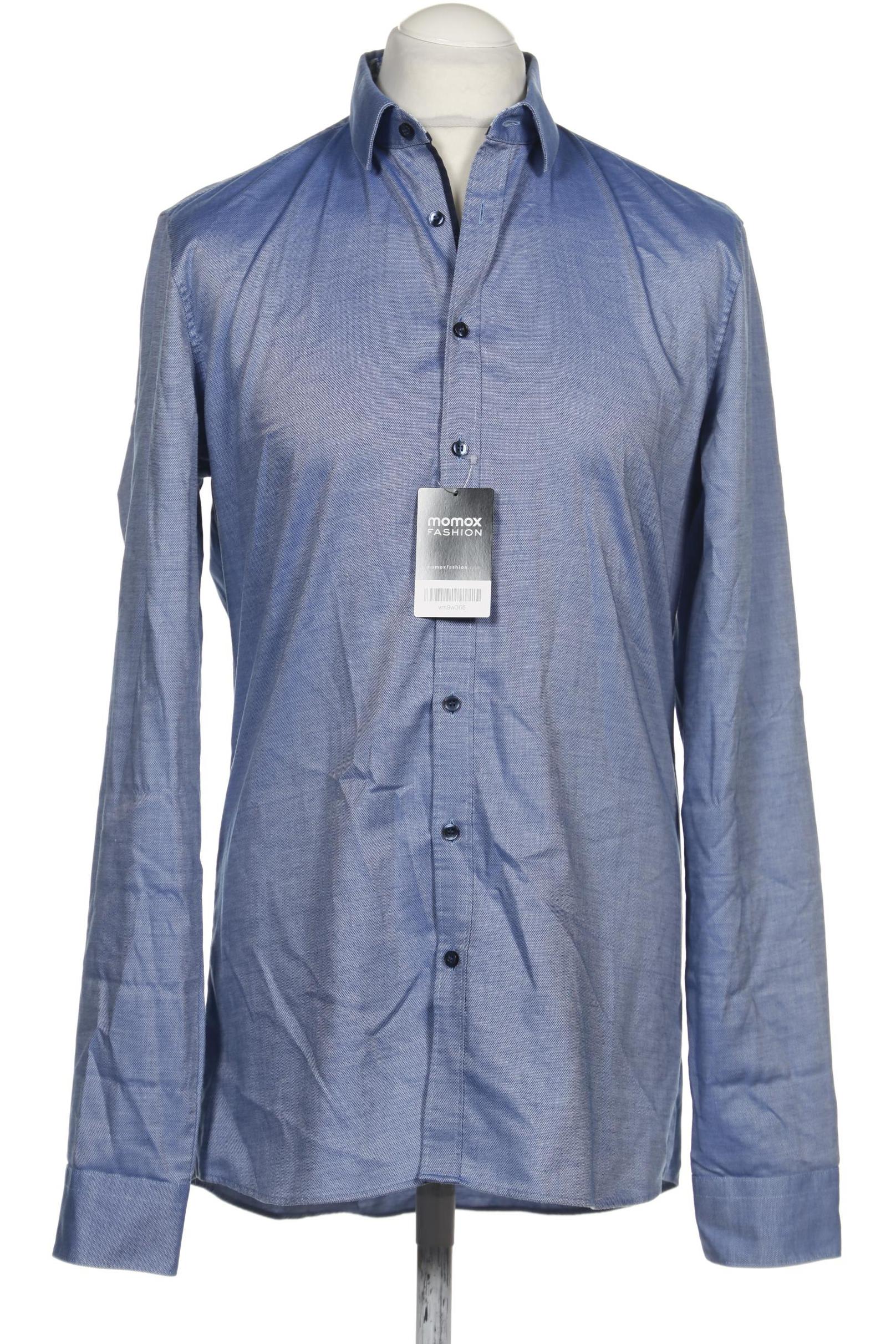 

Olymp Herren Hemd, blau