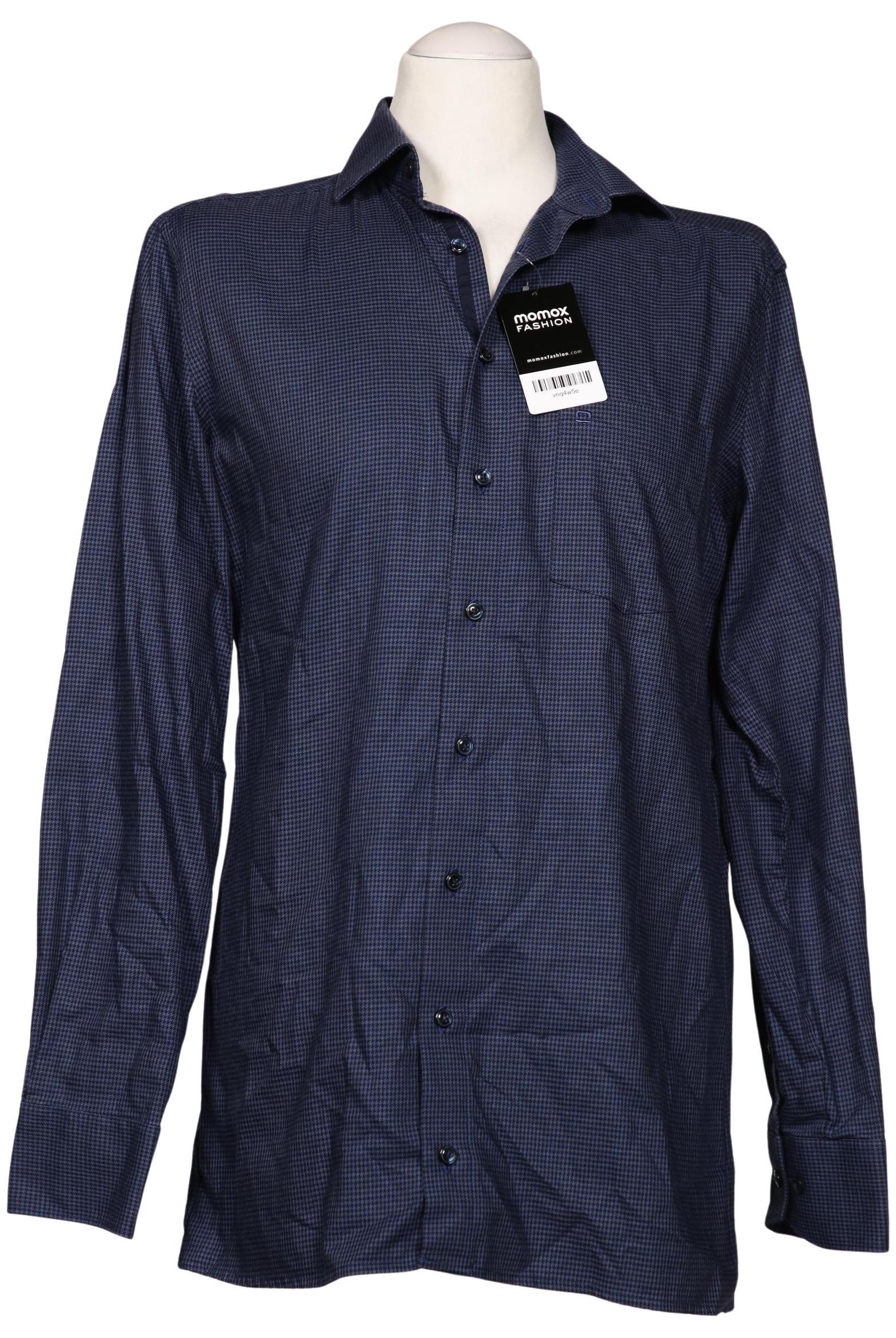 

Olymp Herren Hemd, marineblau, Gr. 50