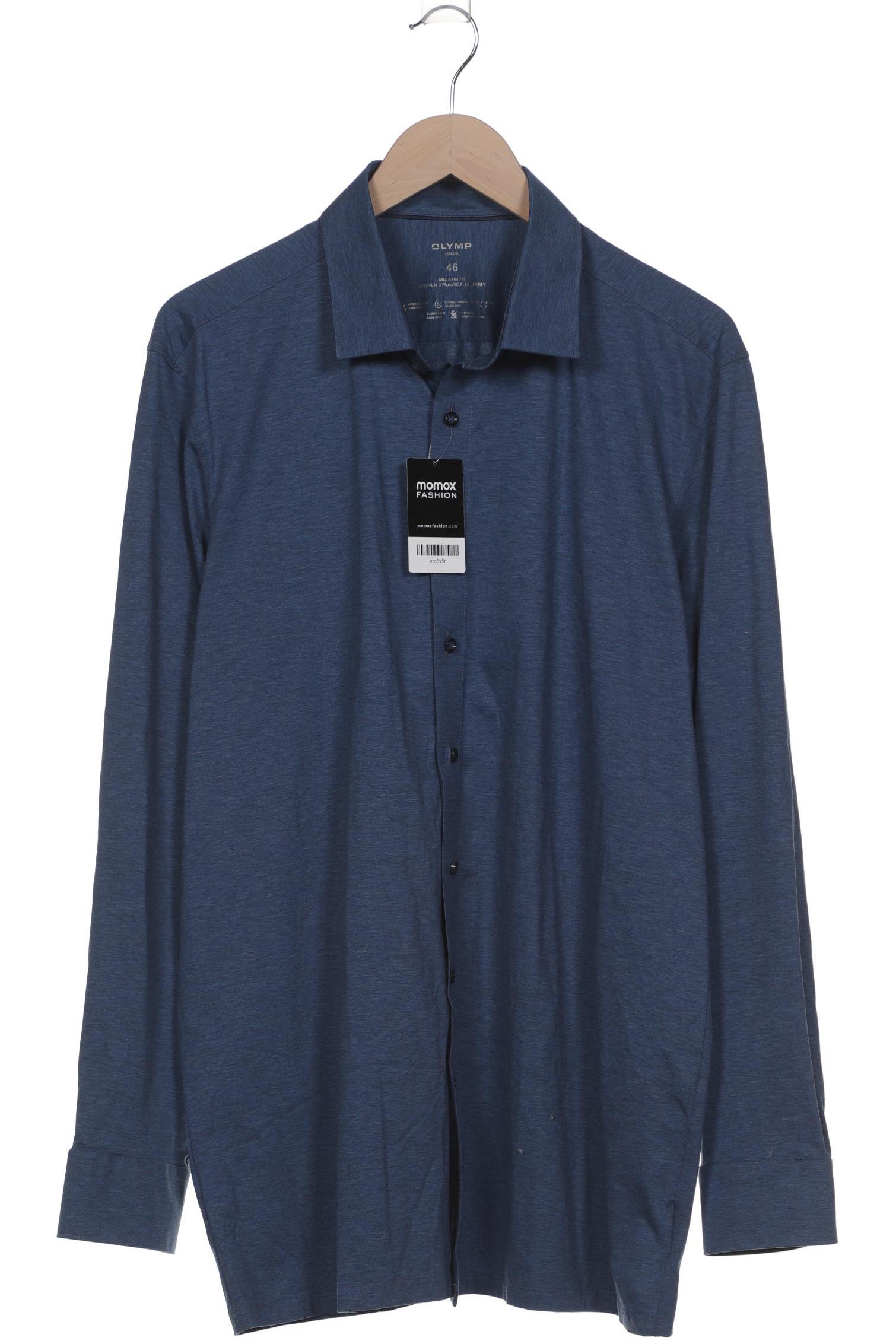 

Olymp Herren Hemd, marineblau, Gr. 56