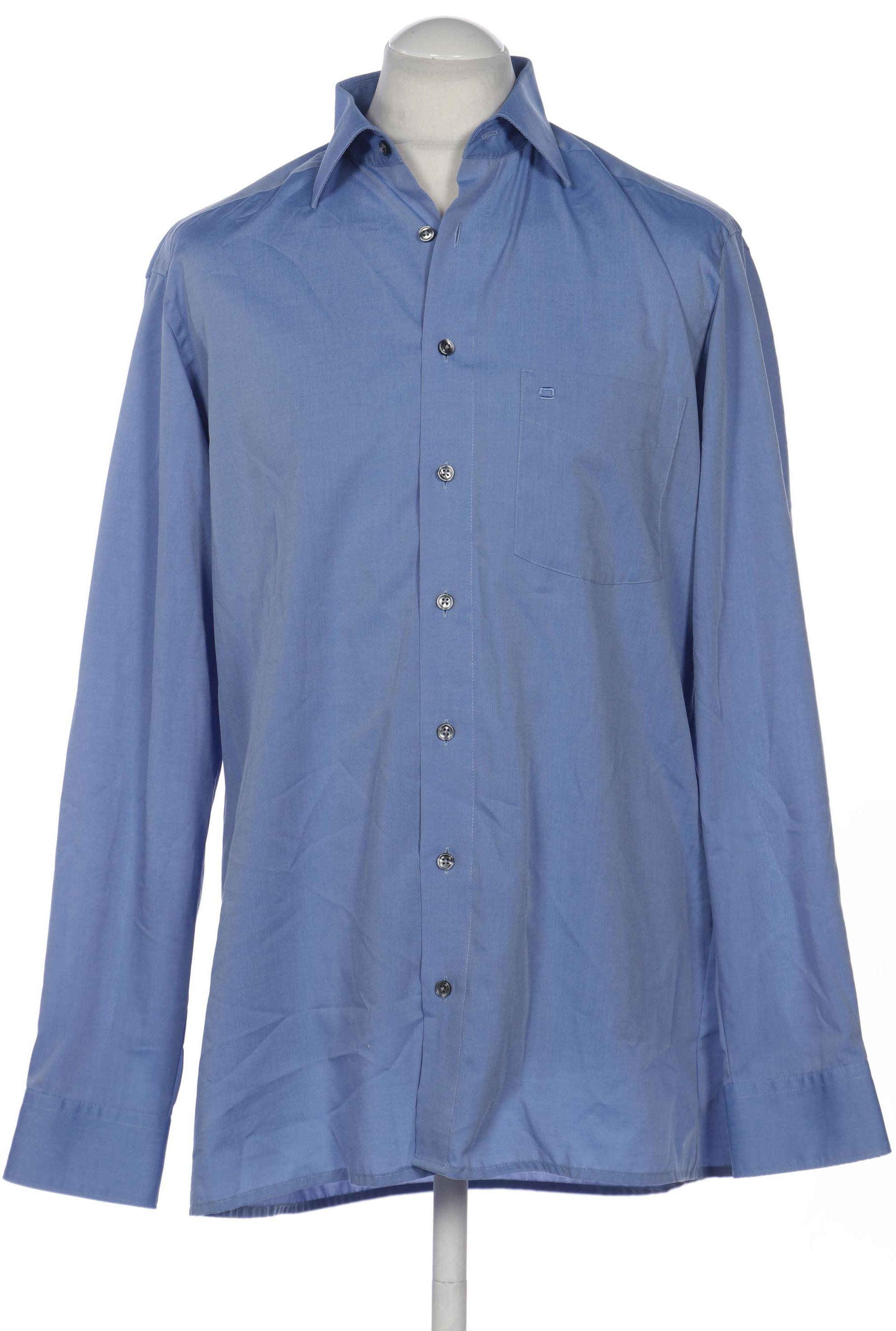 

Olymp Herren Hemd, blau