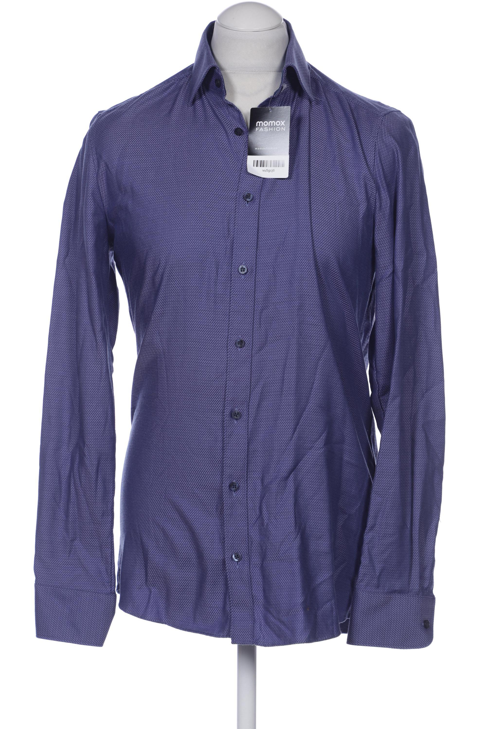 

Olymp Herren Hemd, marineblau, Gr. 50