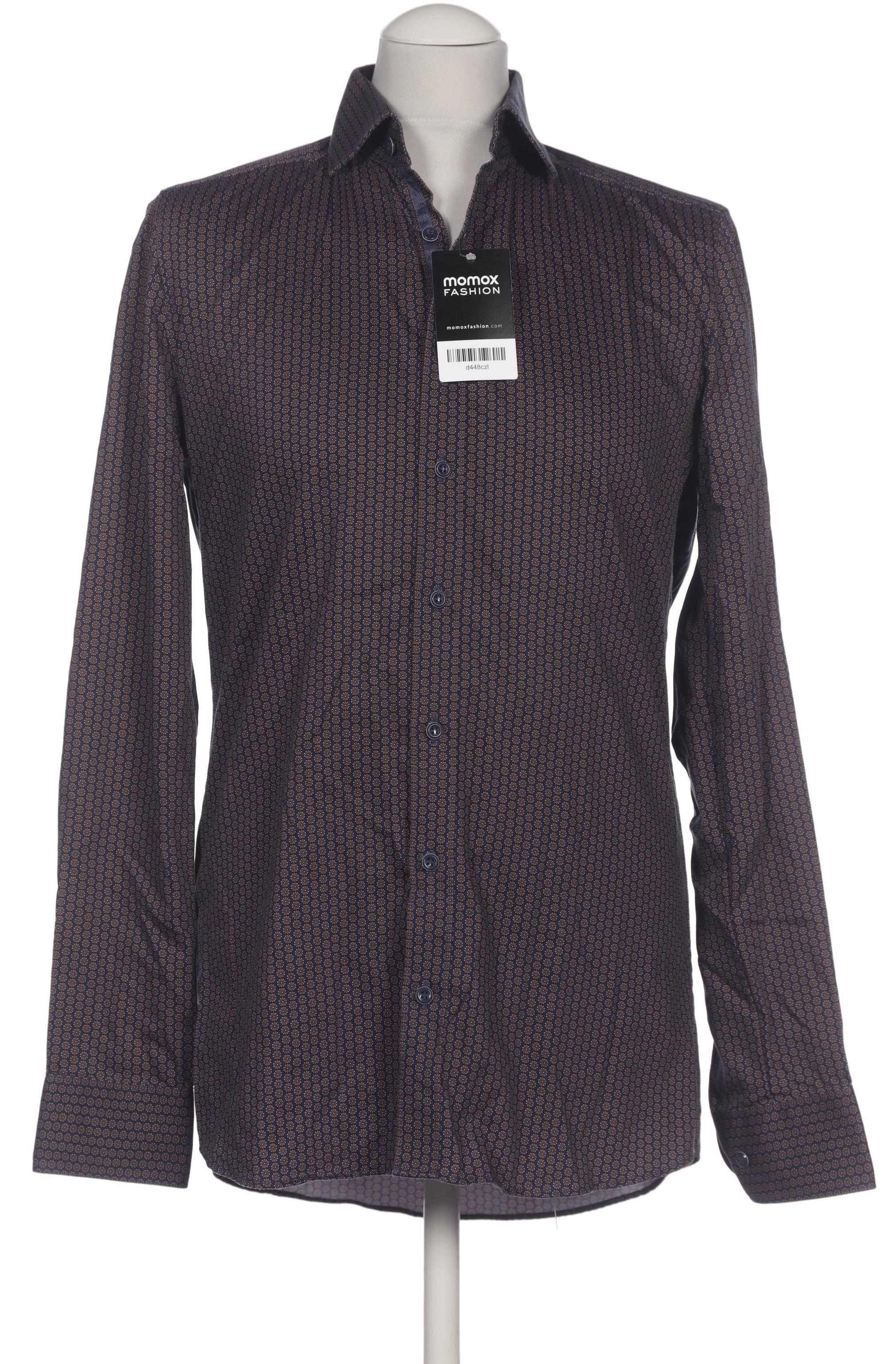 

Olymp Herren Hemd, braun, Gr. 48