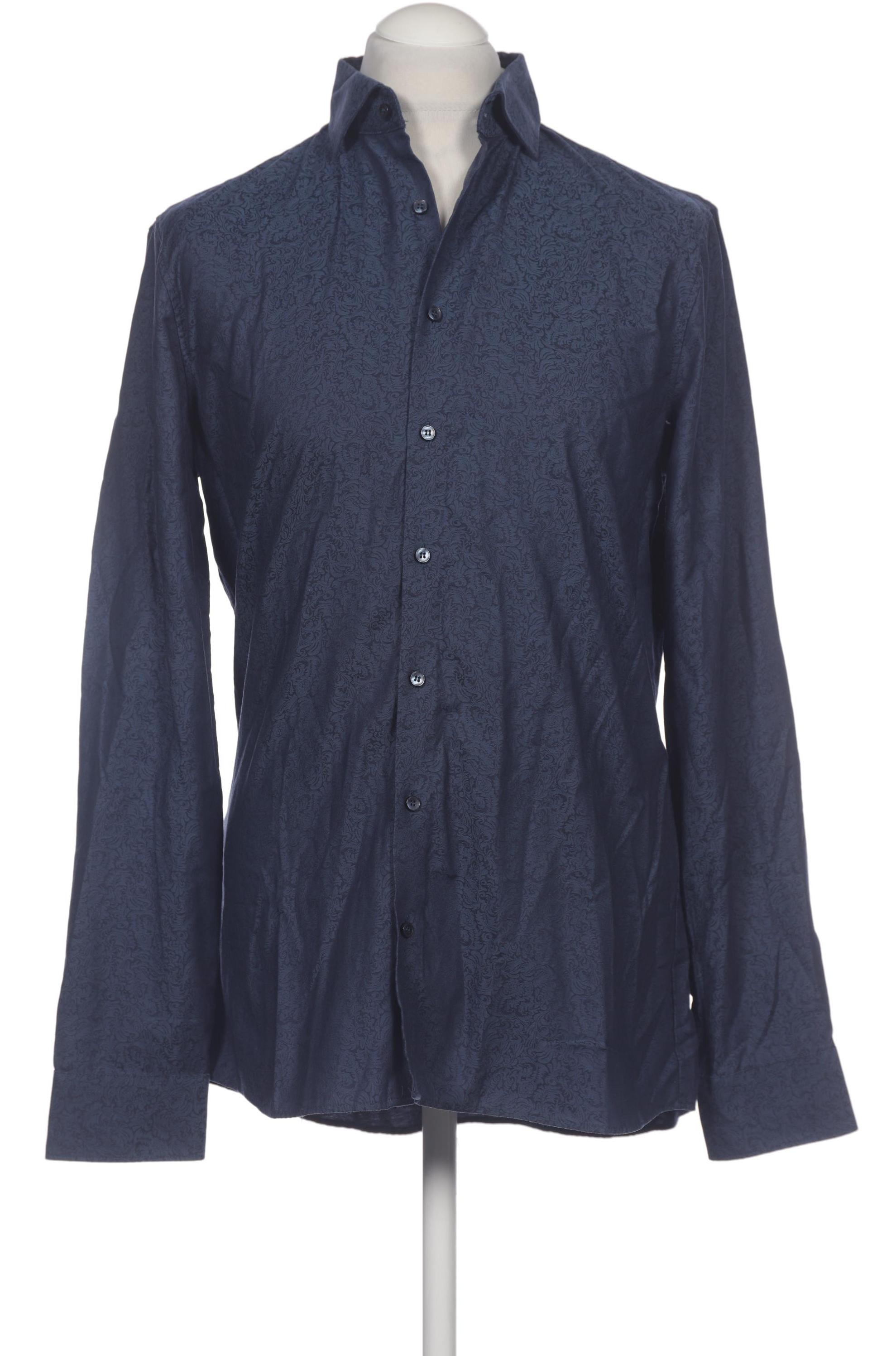 

Olymp Herren Hemd, marineblau, Gr. 52