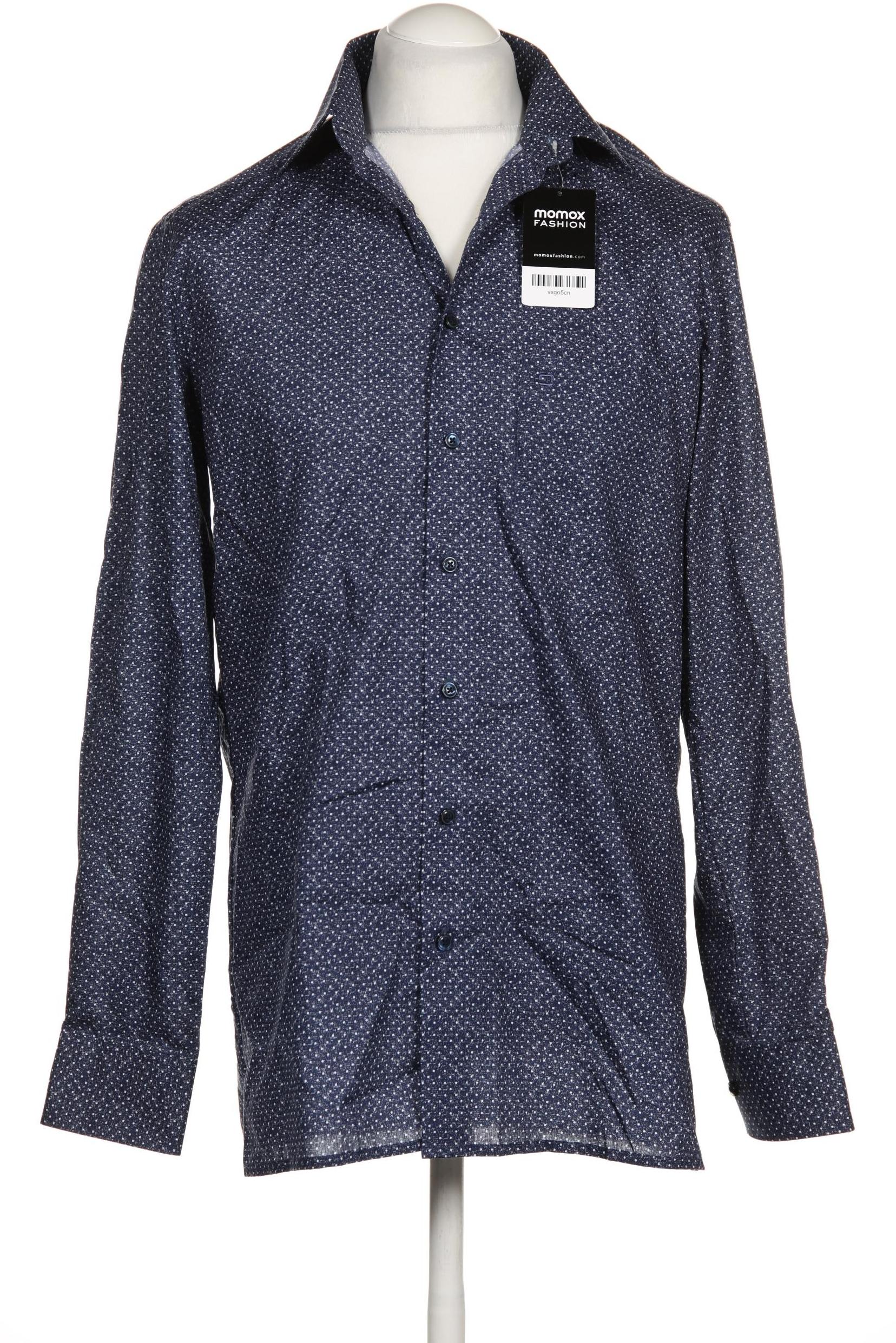 

Olymp Herren Hemd, marineblau, Gr. 50