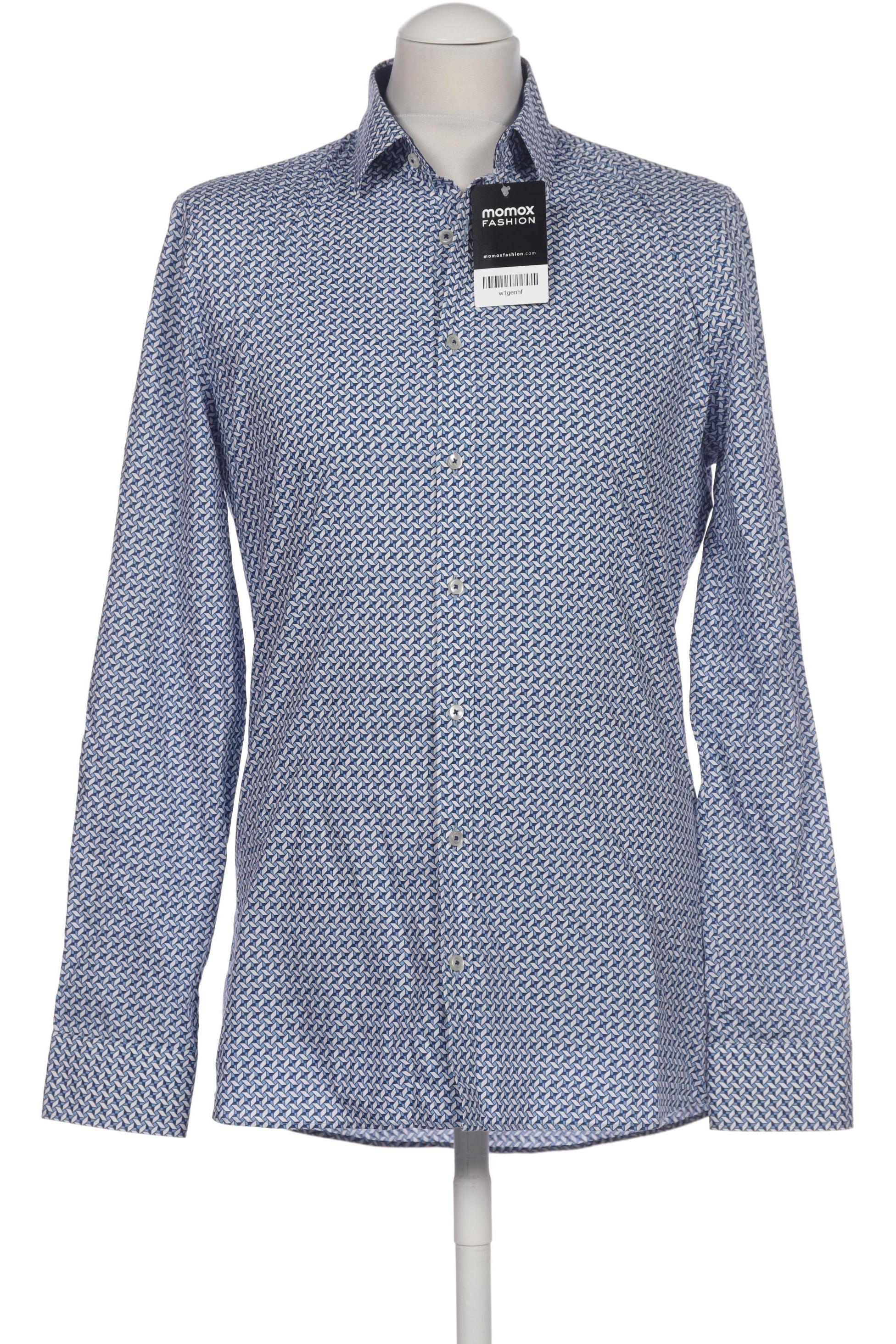 

Olymp Herren Hemd, blau