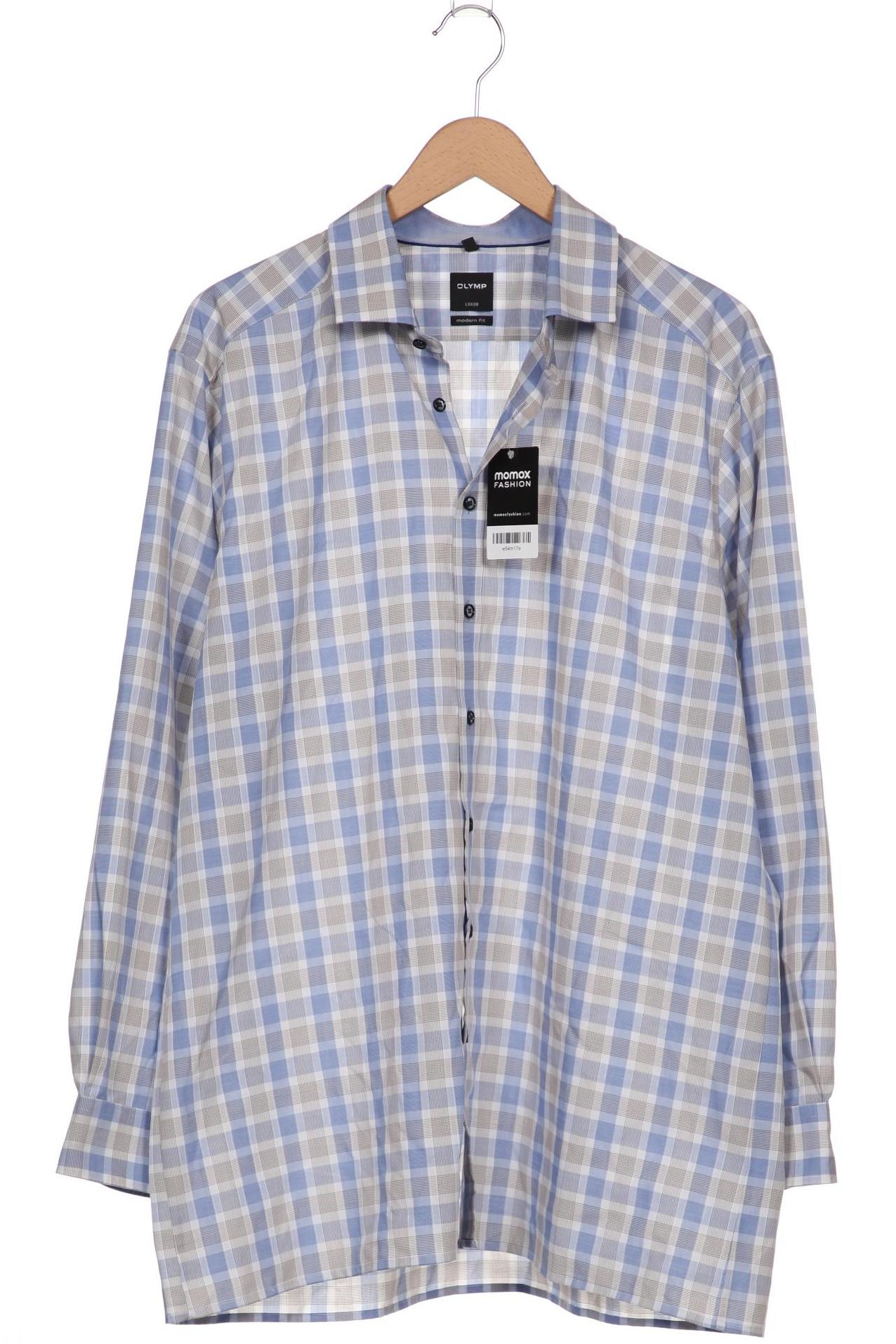 

Olymp Herren Hemd, blau
