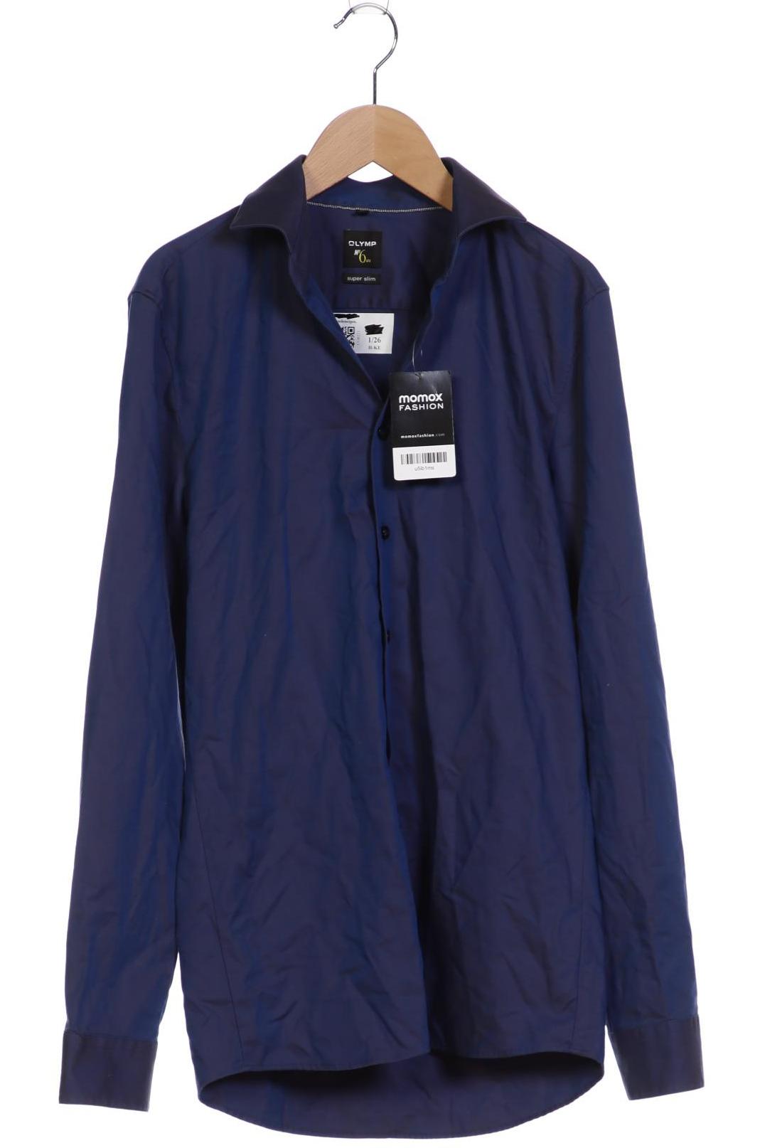

Olymp Herren Hemd, marineblau, Gr. 46
