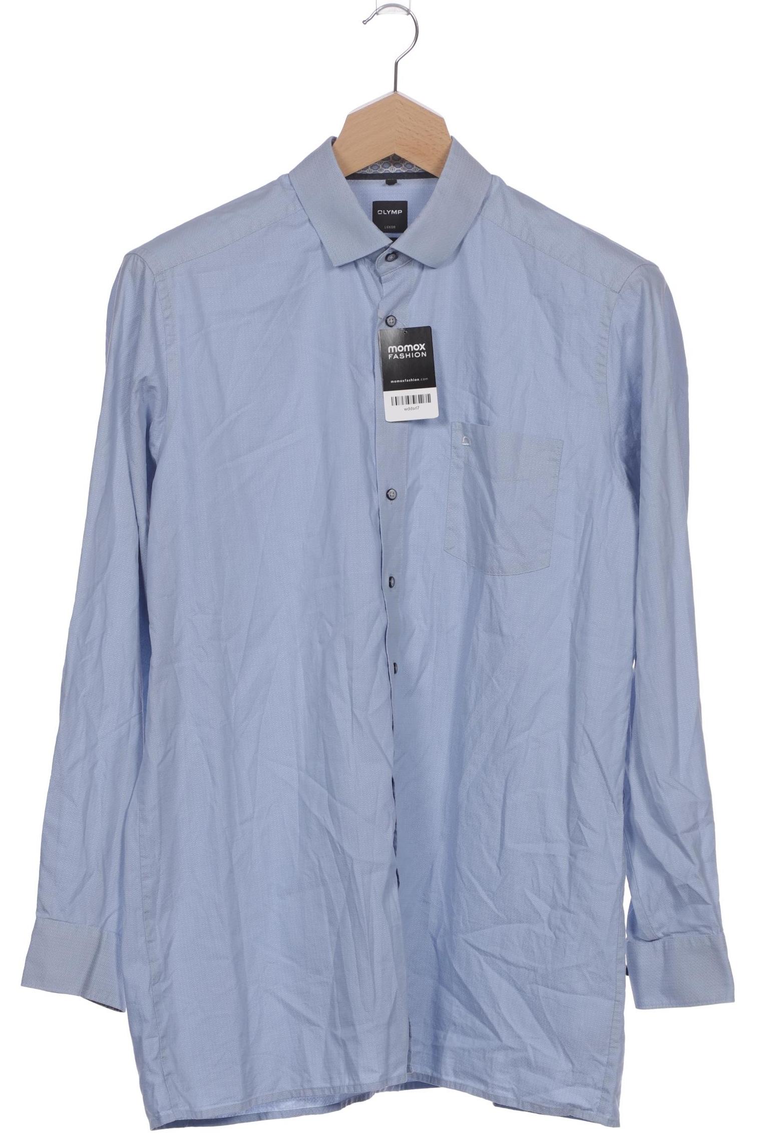 

Olymp Herren Hemd, blau, Gr. 56