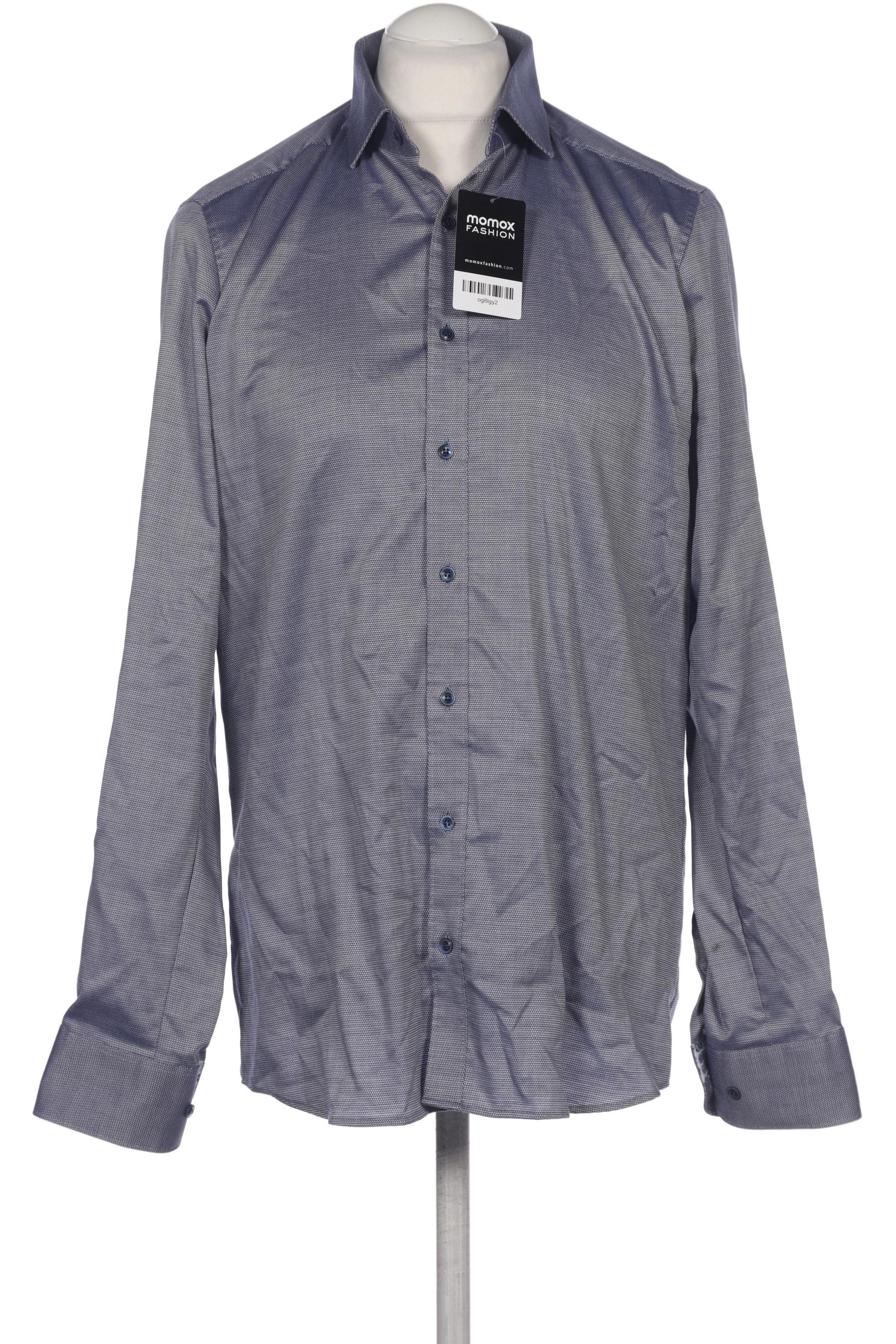 

Olymp Herren Hemd, marineblau, Gr. 52