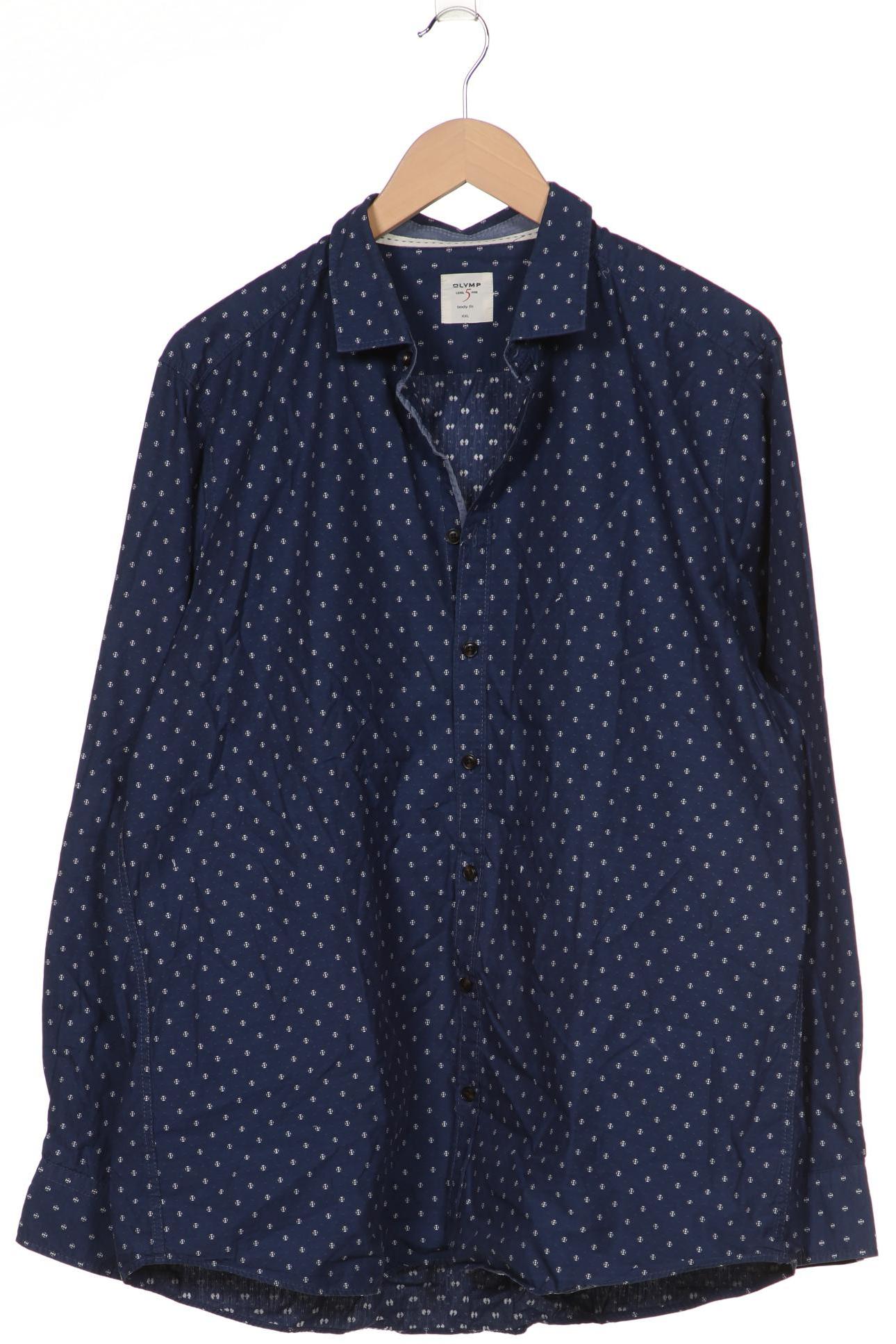 

Olymp Herren Hemd, marineblau, Gr. 56