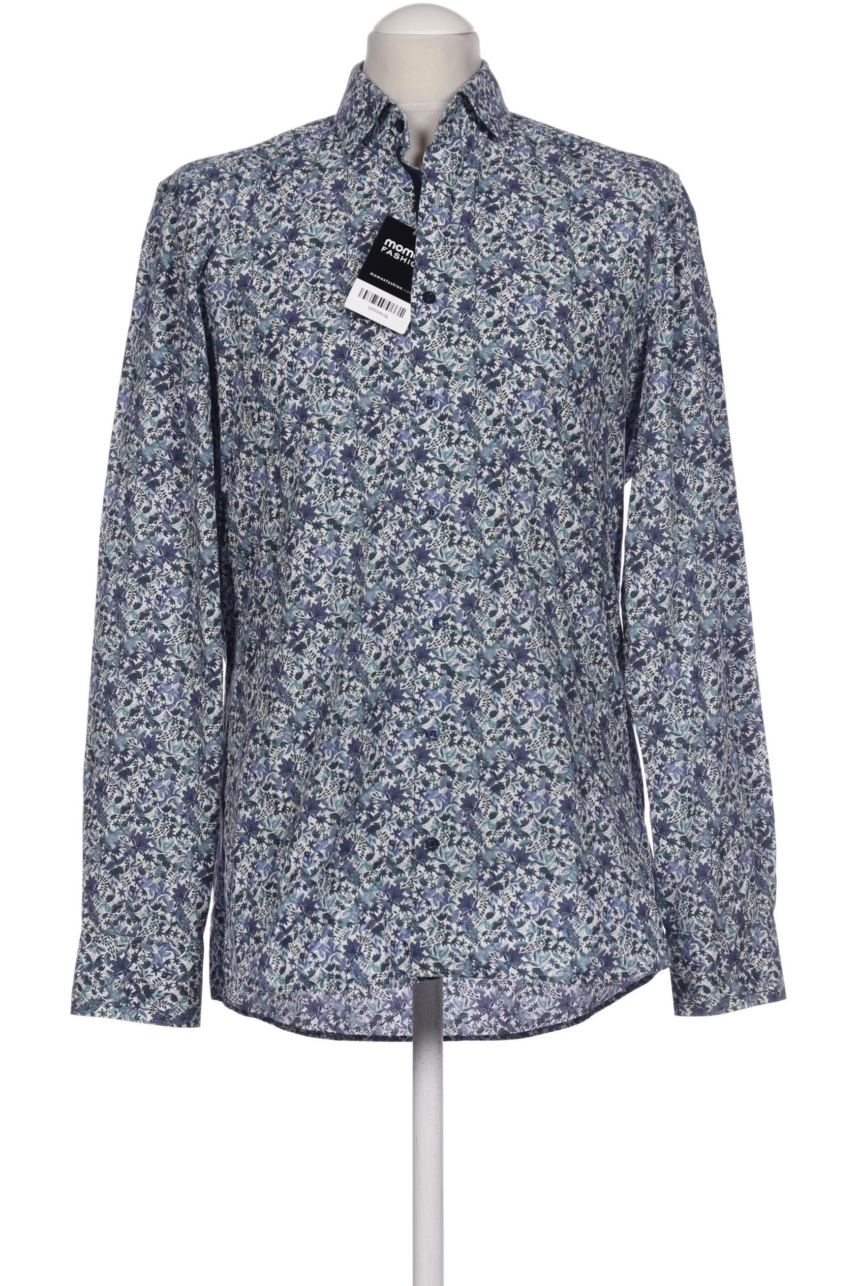

Olymp Herren Hemd, blau