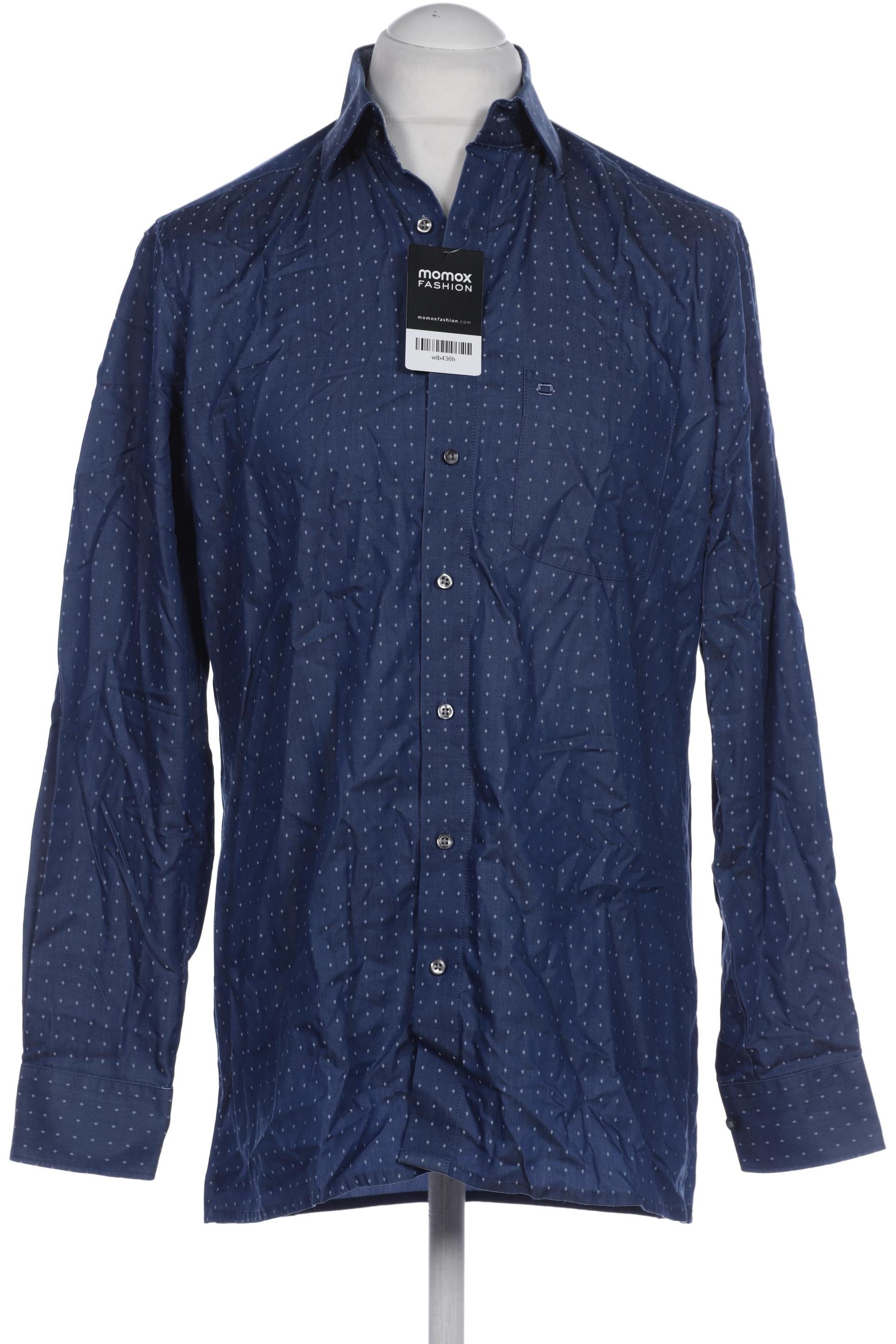 

Olymp Herren Hemd, marineblau, Gr. 50