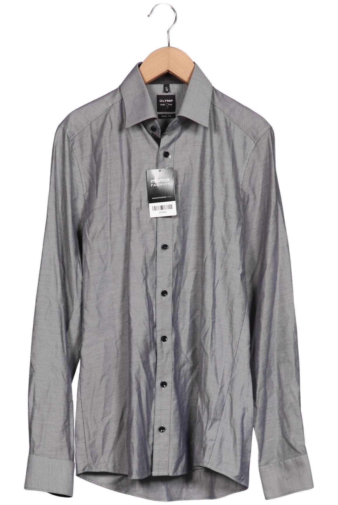 

Olymp Herren Hemd, grau, Gr. 46