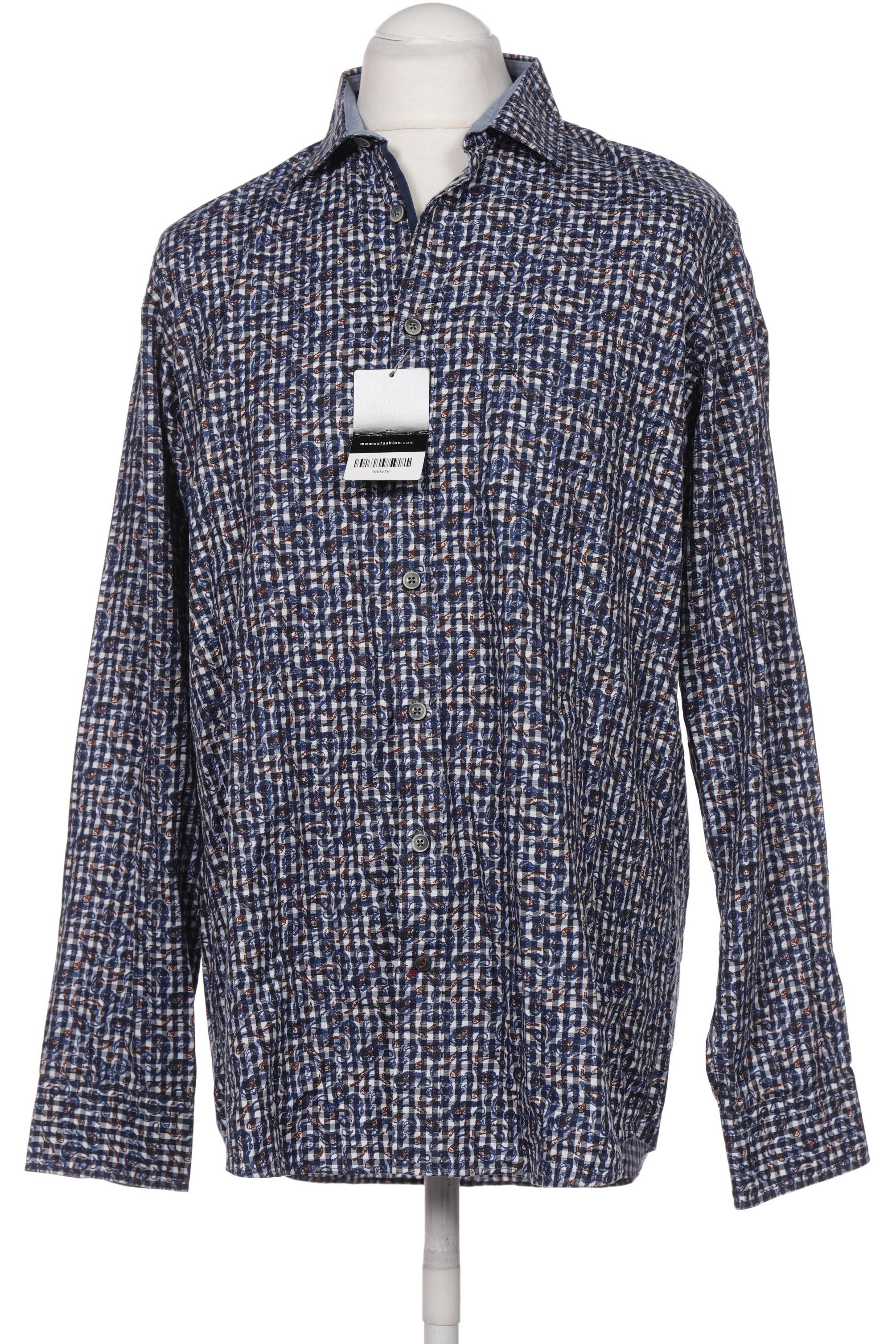 

Olymp Herren Hemd, blau
