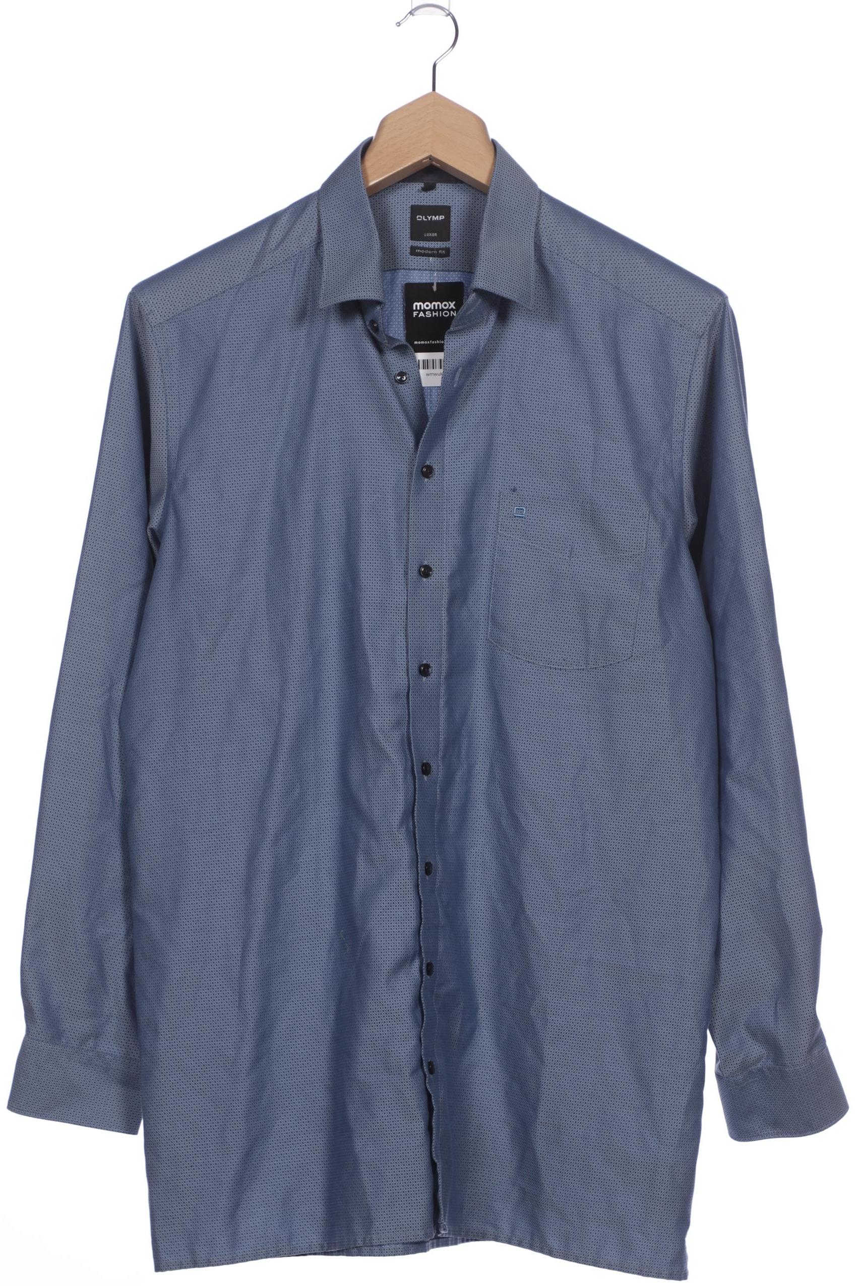 

Olymp Herren Hemd, blau, Gr. 56