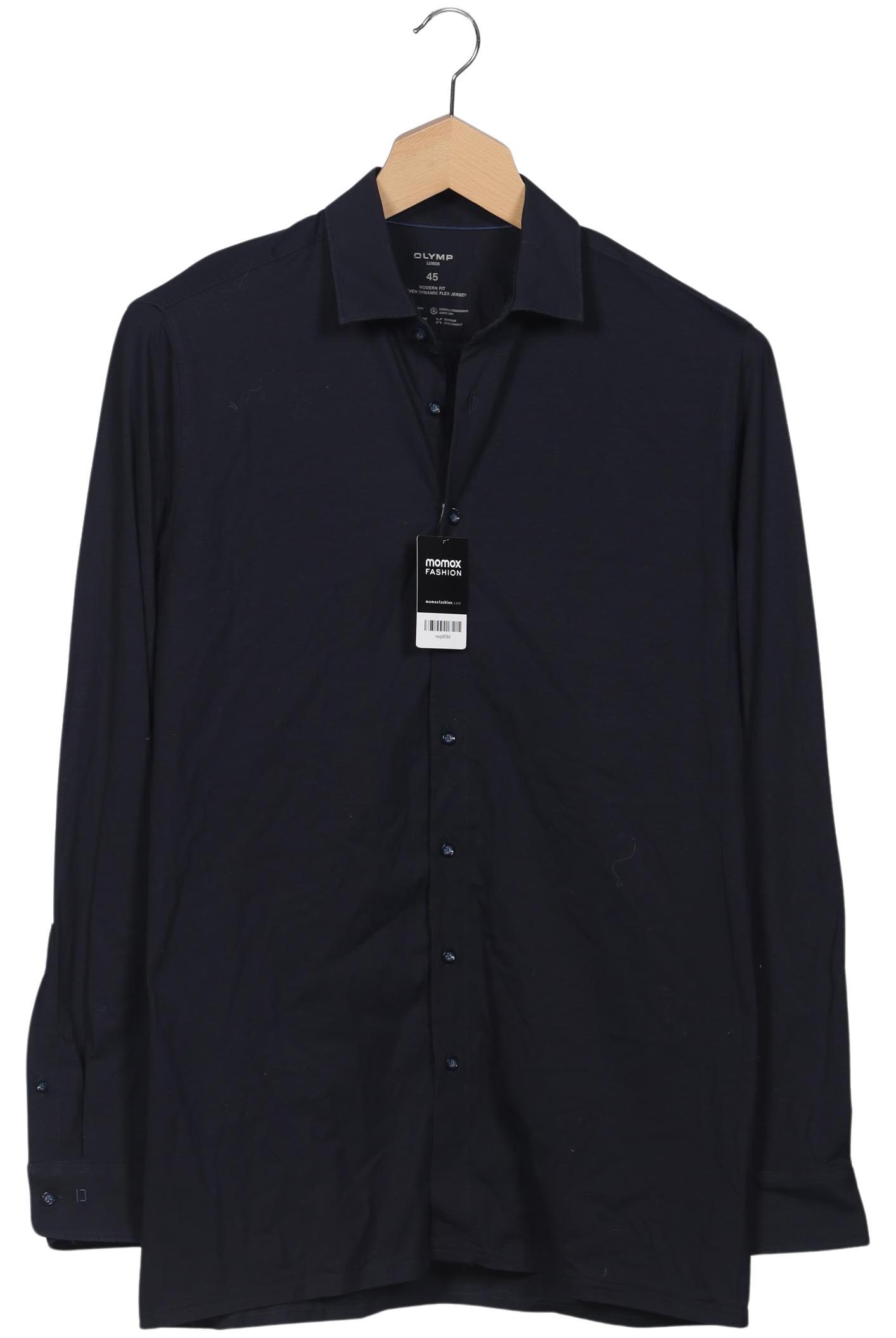 

Olymp Herren Hemd, marineblau, Gr. 56