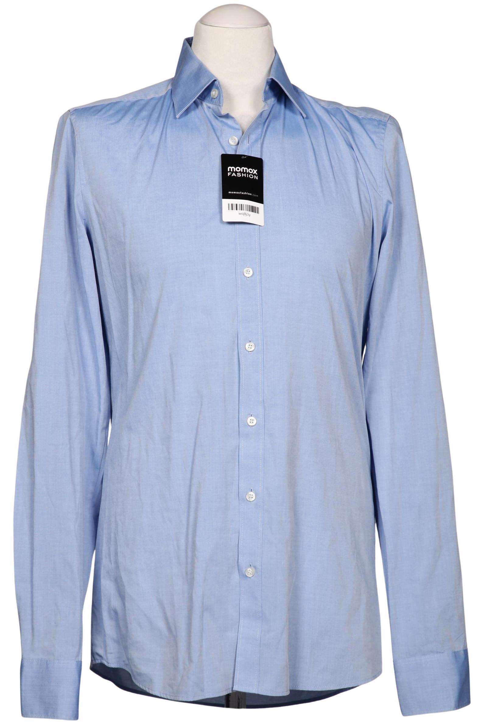 Thumbnail - Olymp Herren Hemd, blau, Gr. 48