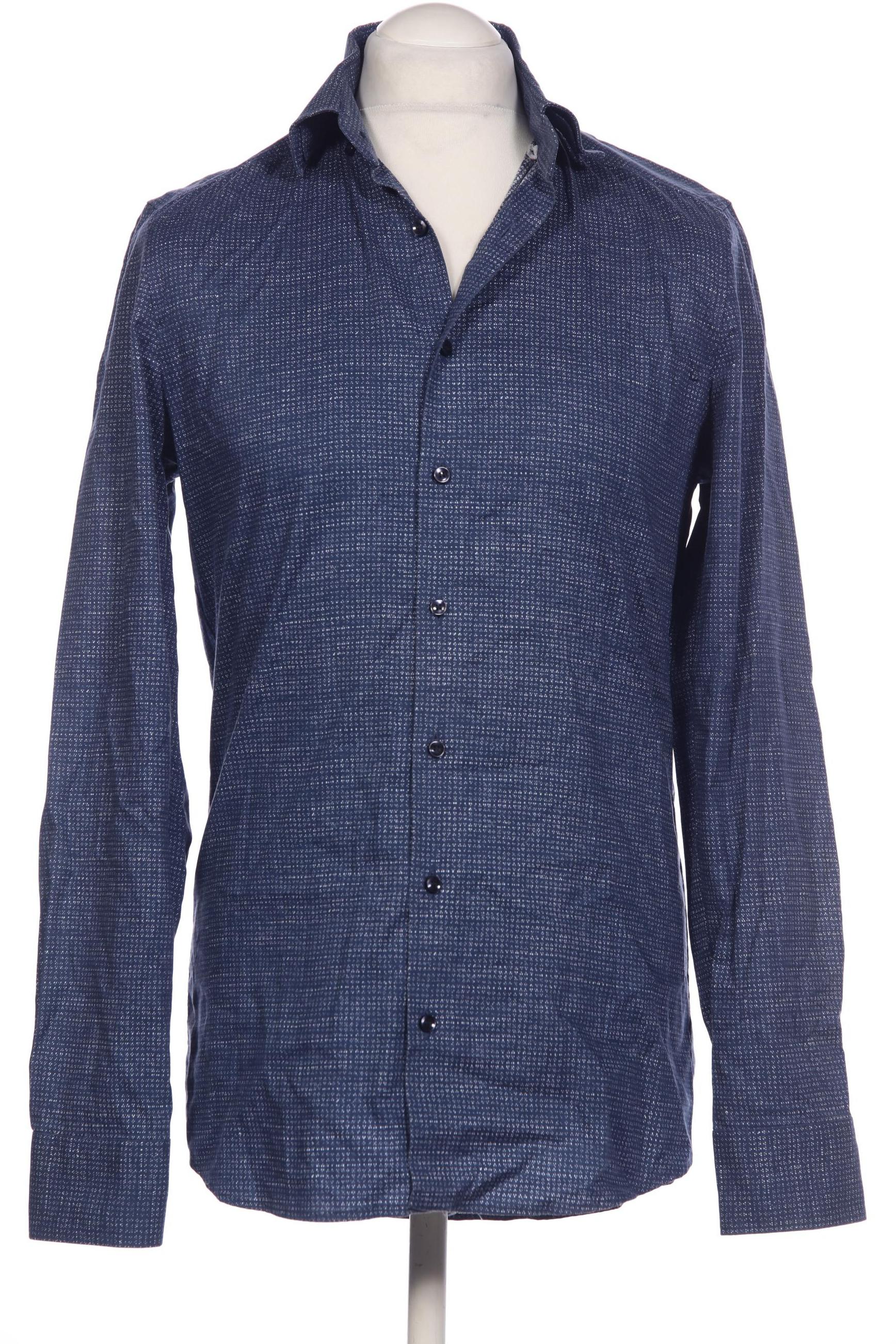 

Olymp Herren Hemd, marineblau, Gr. 50