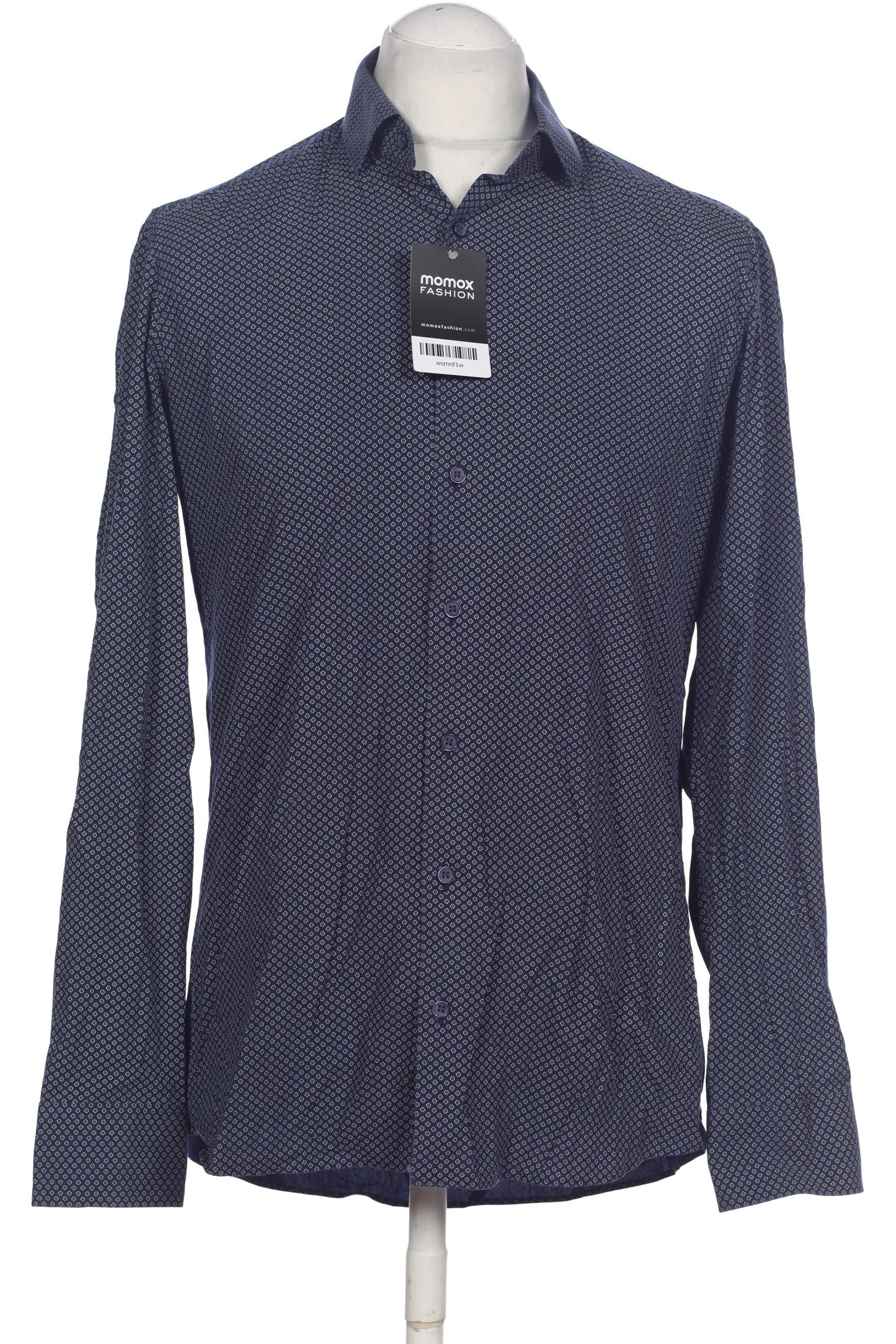 

Olymp Herren Hemd, marineblau, Gr. 52