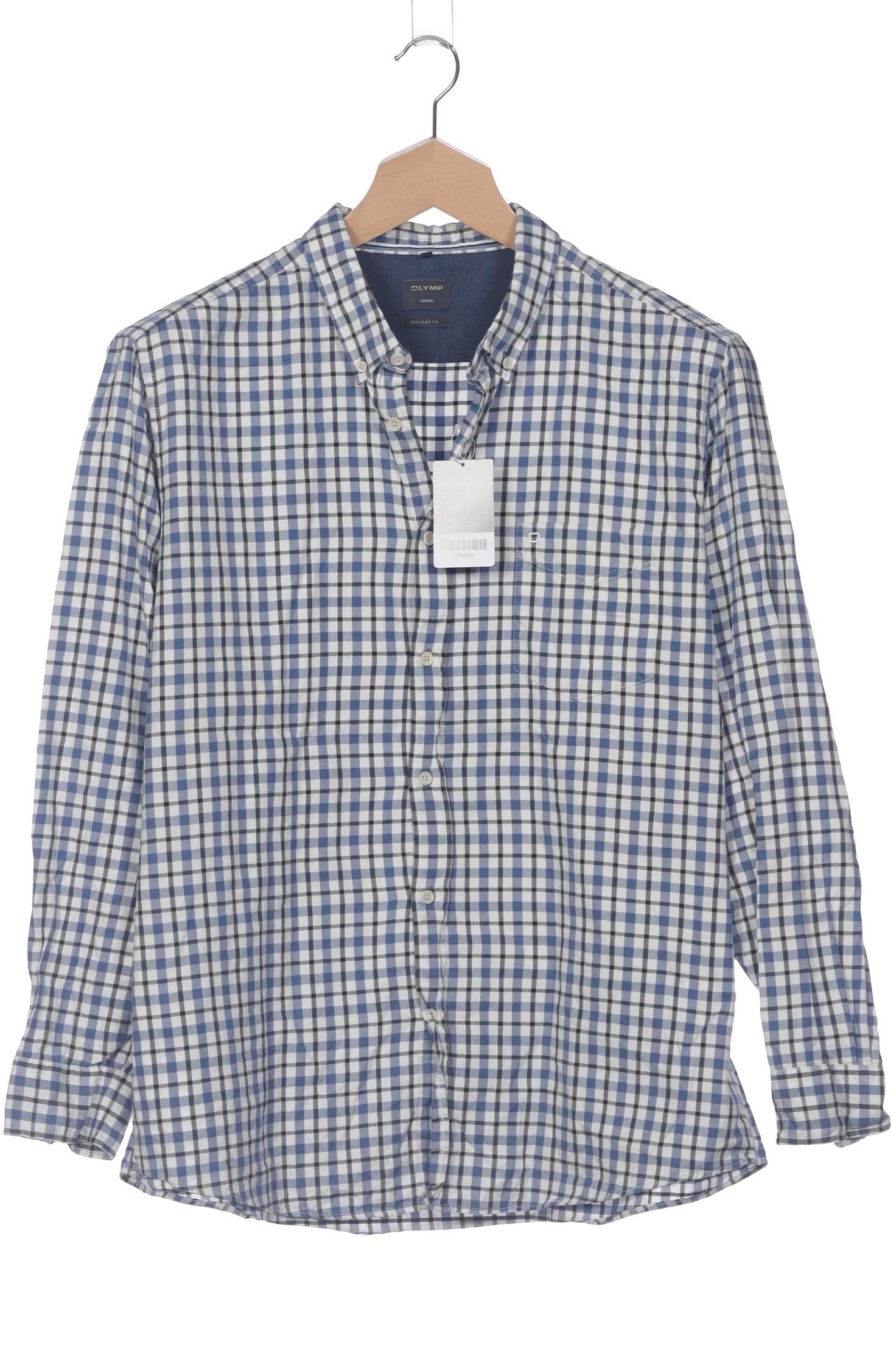 

Olymp Herren Hemd, blau, Gr. 56