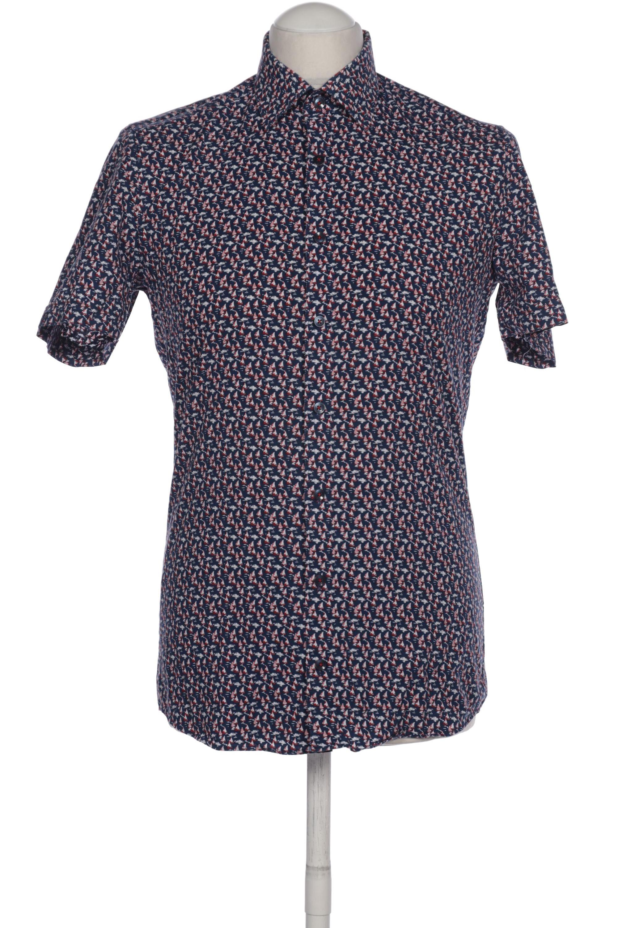 

Olymp Herren Hemd, blau