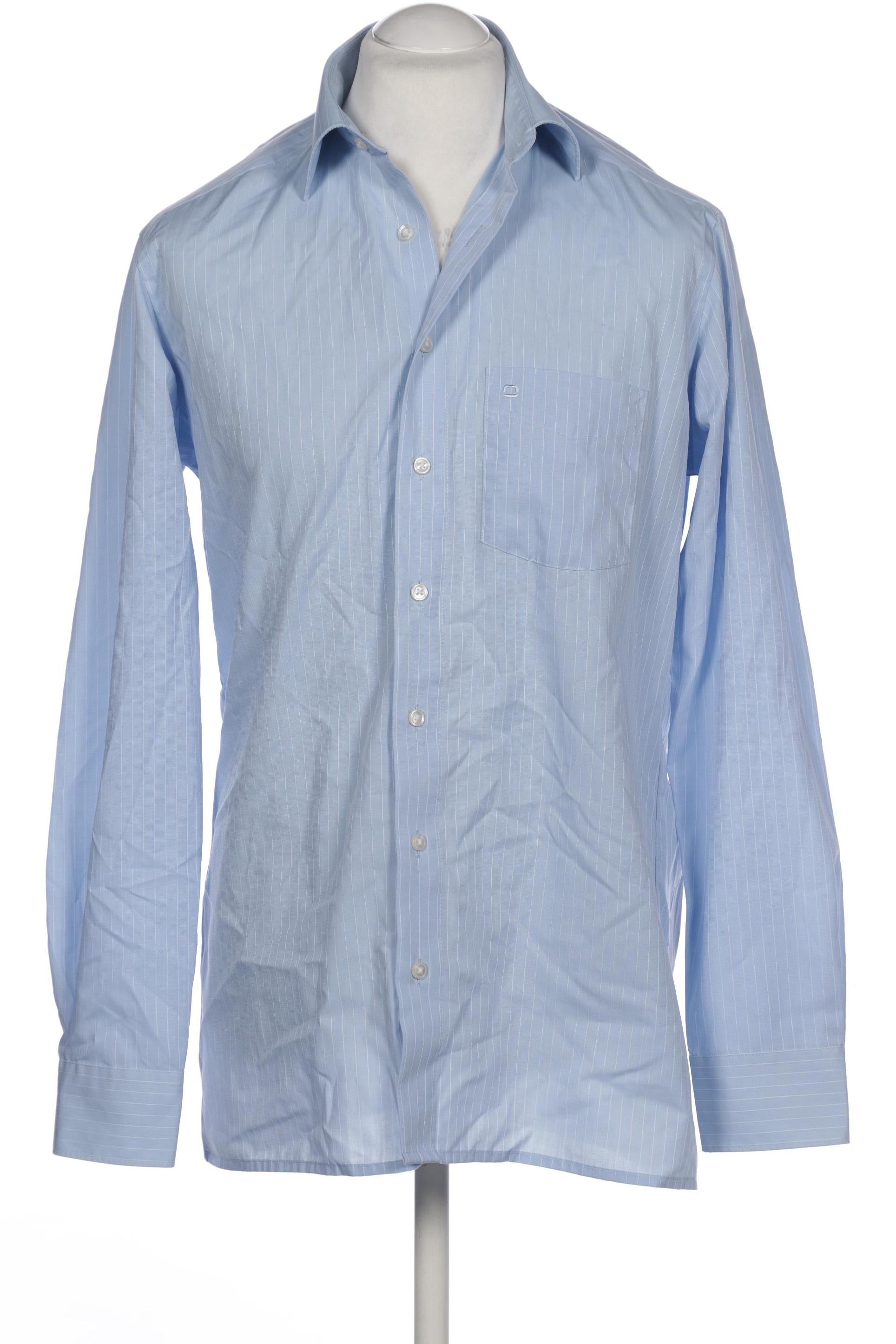 Thumbnail - Olymp Herren Hemd, blau, Gr. 50