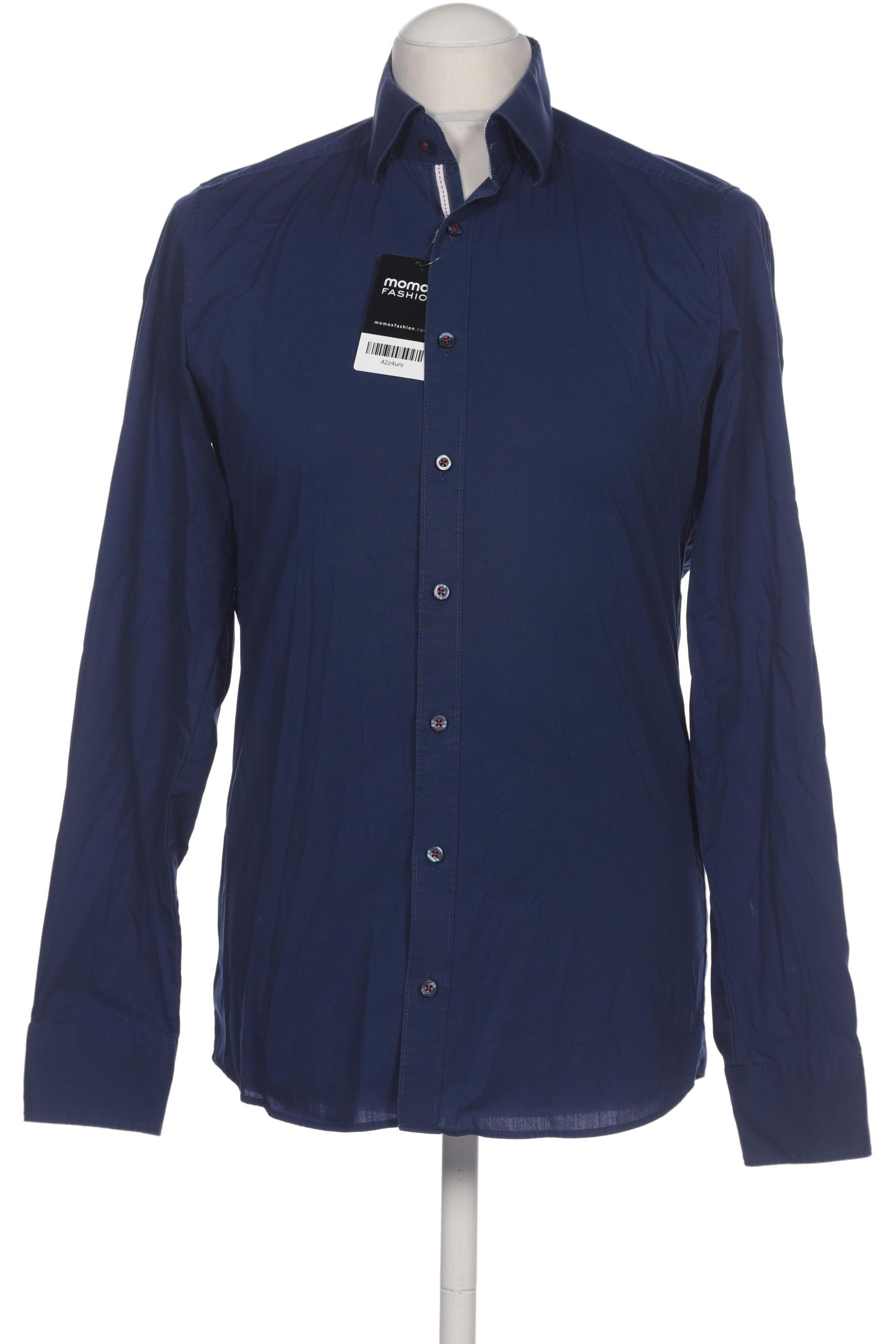 

Olymp Herren Hemd, marineblau, Gr. 46