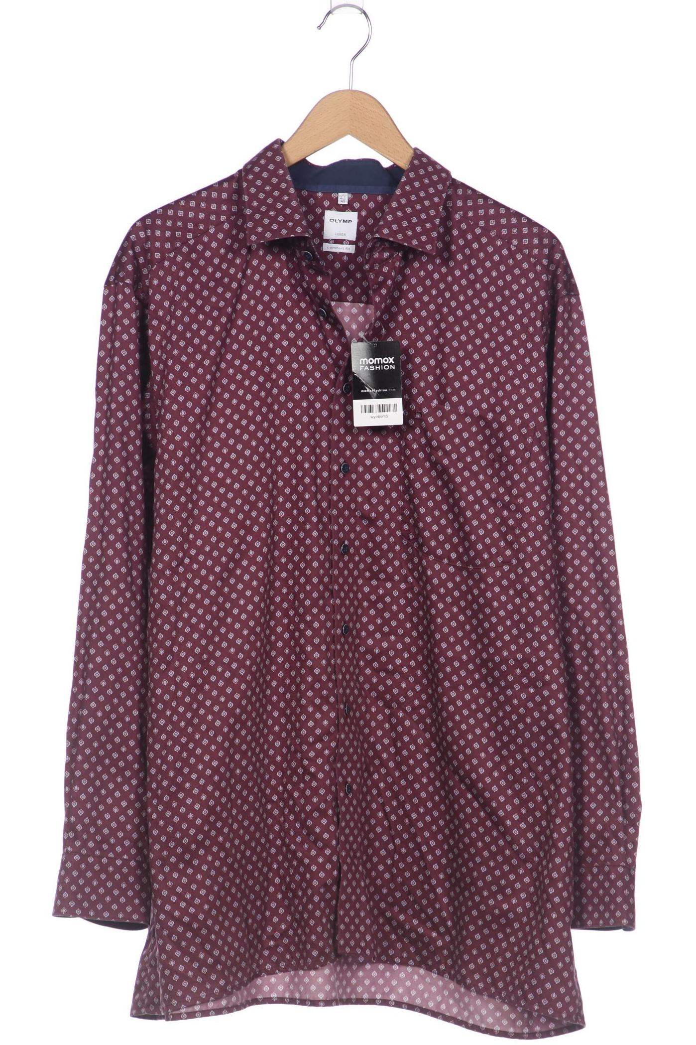 

Olymp Herren Hemd, bordeaux, Gr. 56