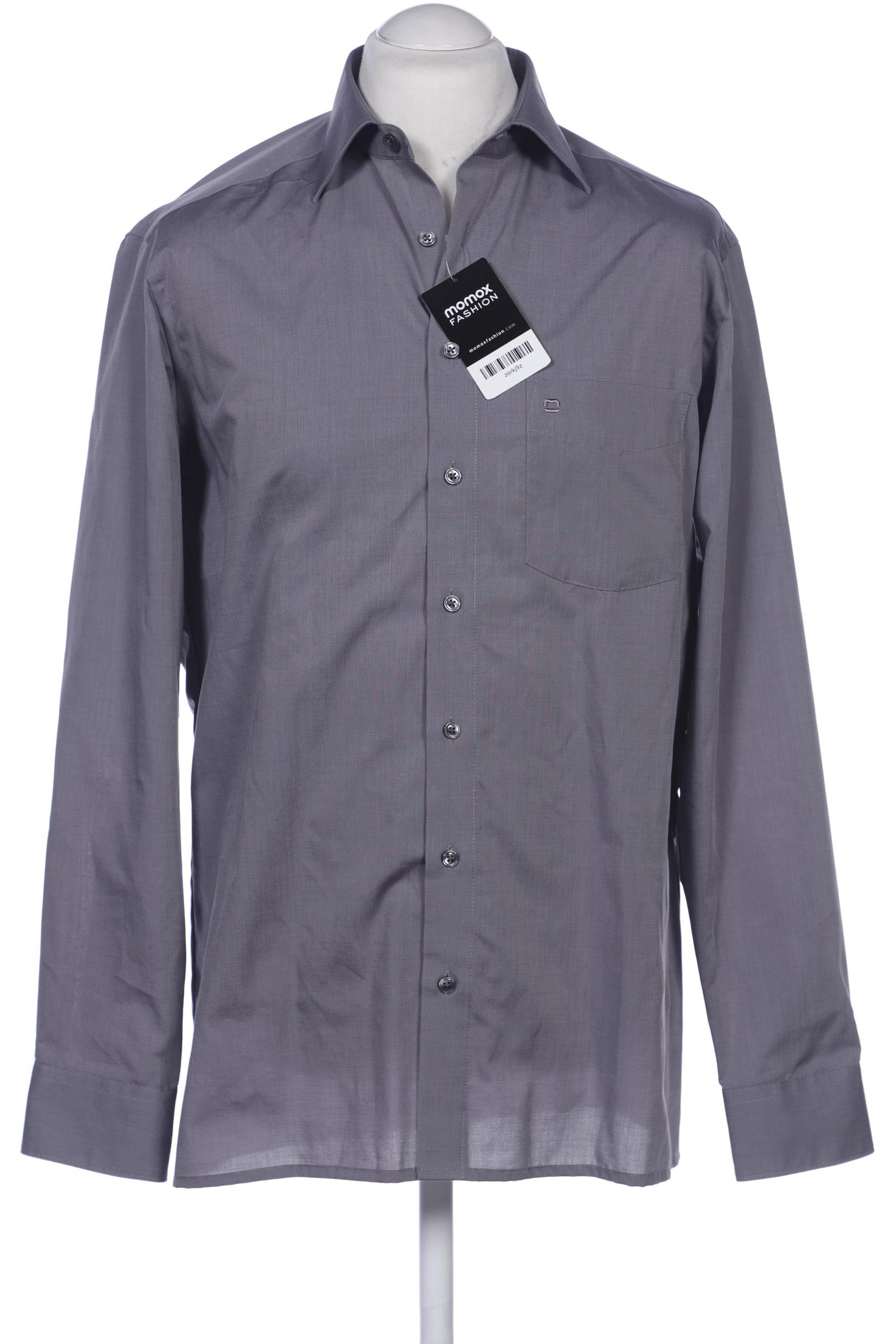 Thumbnail - Olymp Herren Hemd, grau, Gr. 52