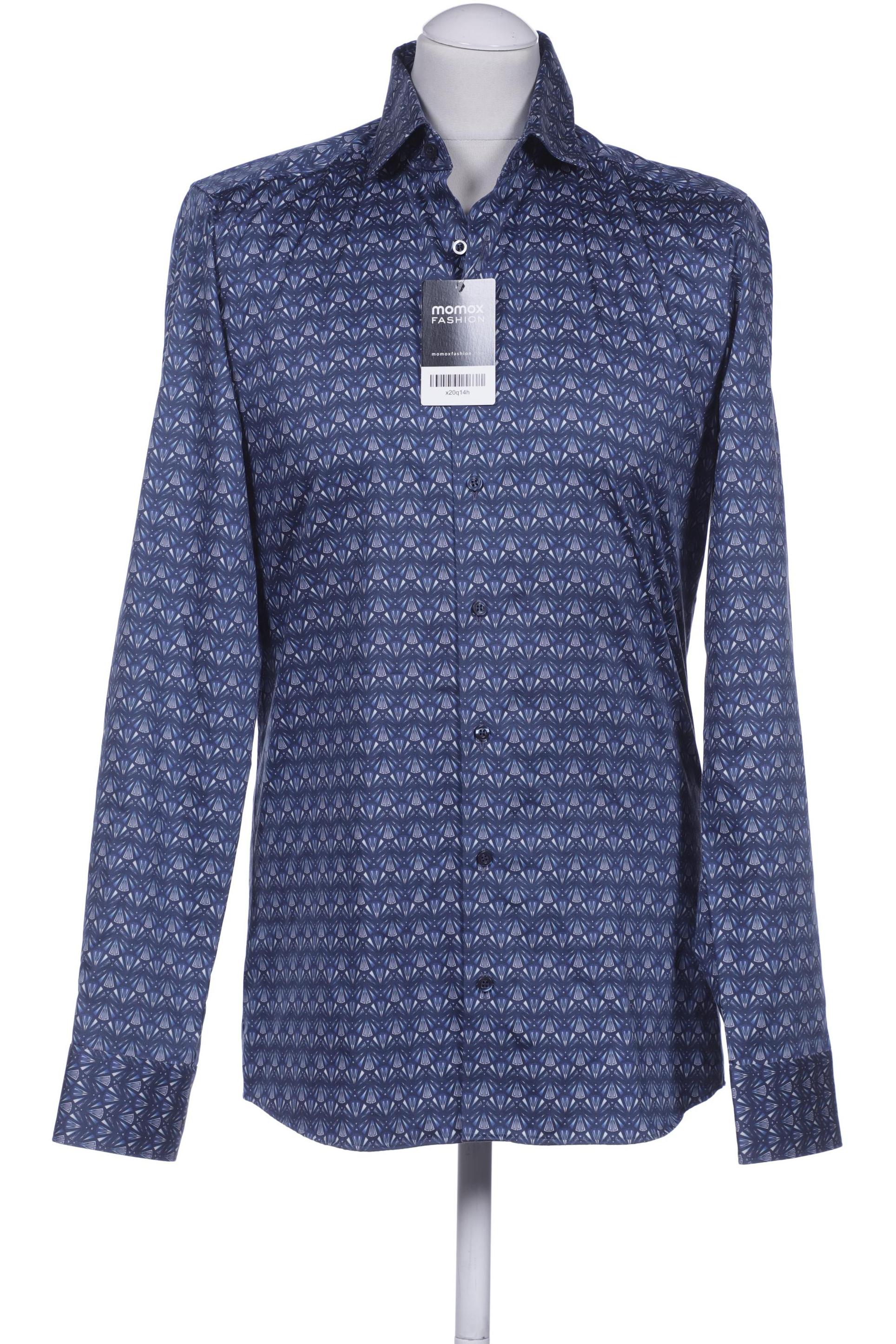 

Olymp Herren Hemd, blau