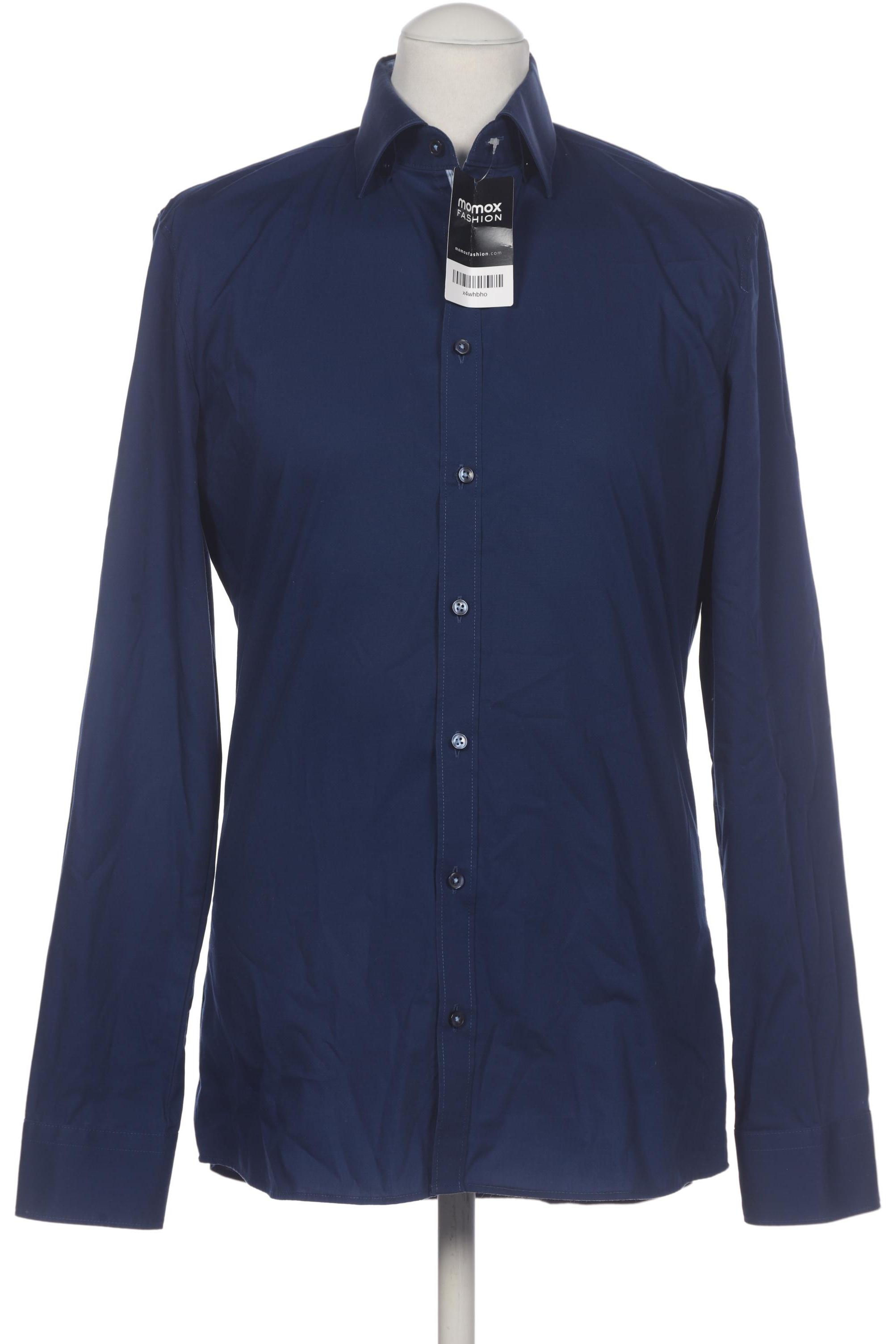 

Olymp Herren Hemd, marineblau, Gr. 48