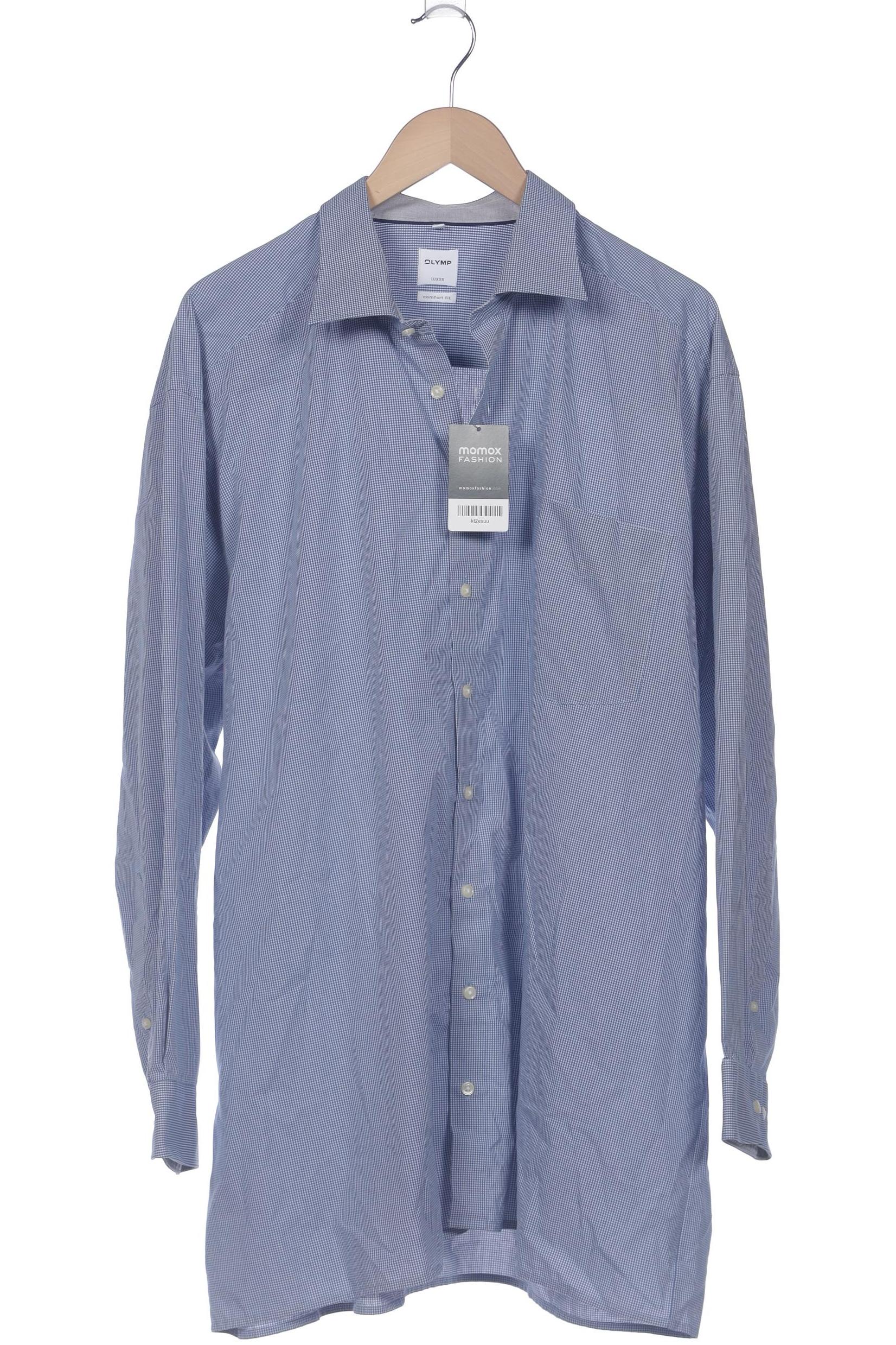 Thumbnail - Olymp Herren Hemd, blau, Gr. 58